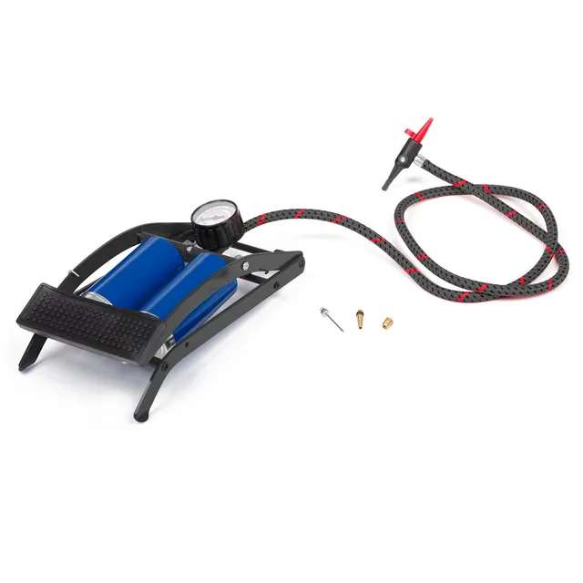 sport-thieme-fu-pumpe-mit-doppelzylinder-und-manometer image 1