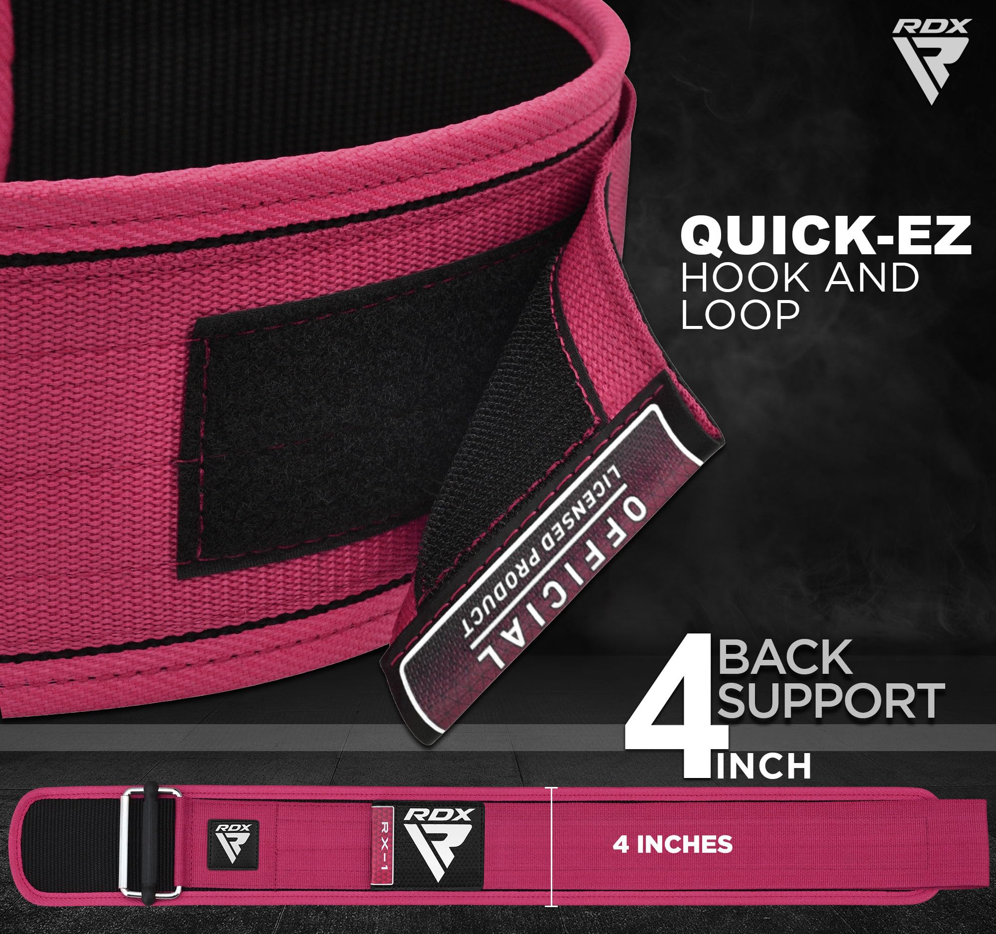 rdx-4-gewichtheberg-rtel-auto-lock-nylon image 5