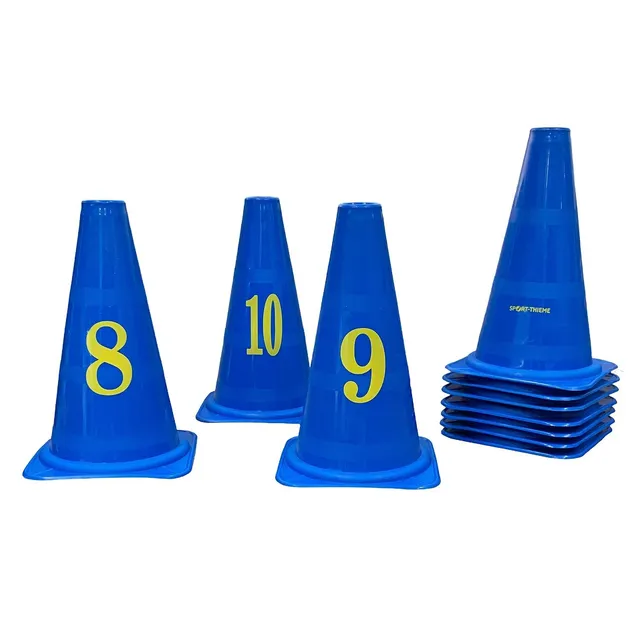 sport-thieme-markierungskegel-set-zeichen-zahlen-buchstaben-trainingsteller image 1