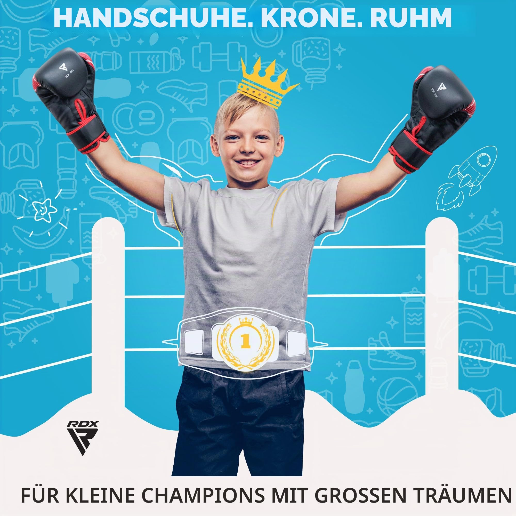 rdx-kinder-boxhandschuhe-4oz-6oz-maya-hide-leder image 4