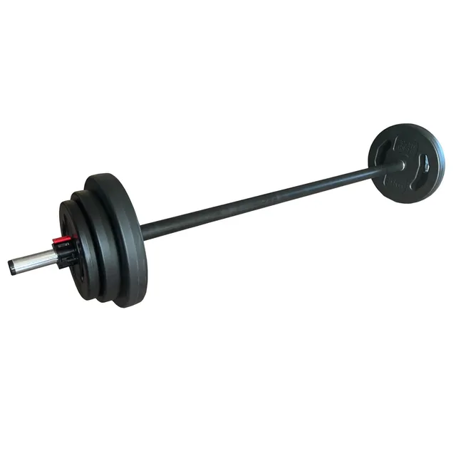 sport-thieme-langhantel-set-pump-mit-klappverschluss image 1