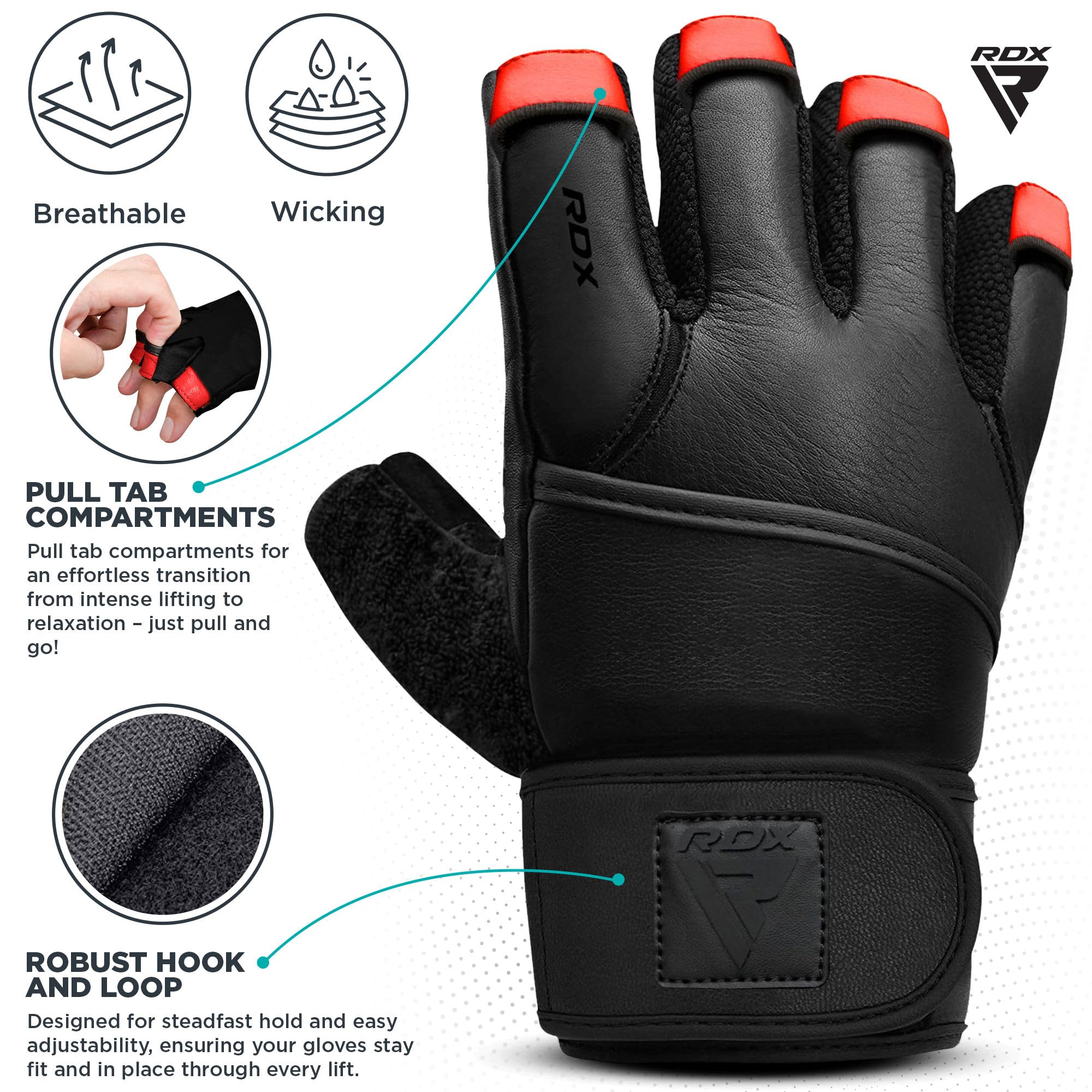 rdx-krafttraining-handschuhe-mit-handgelenkst-tze-maya-hide-leder image 5