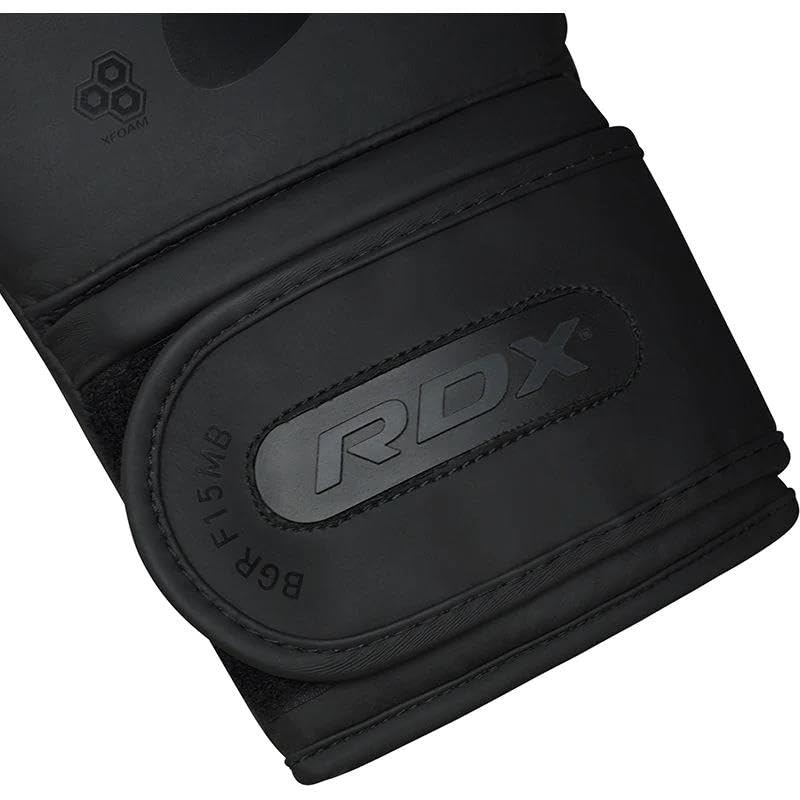 rdx-f15-boxhandschuhe-matt-black-14-oz-sparring-training image 4