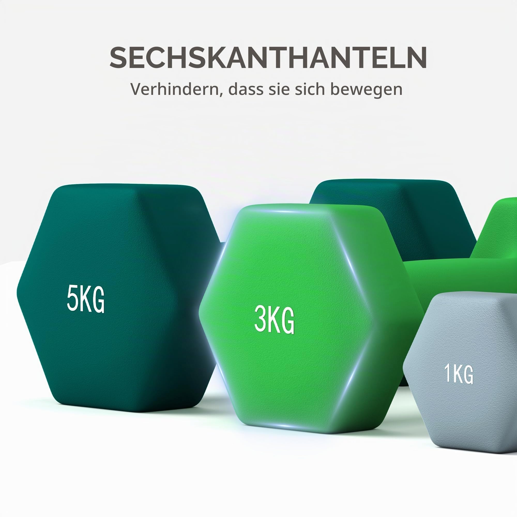 sportnow-hantel-set-6-hex-kurzhanteln-1-3-5-kg-mit-st-nder image 6