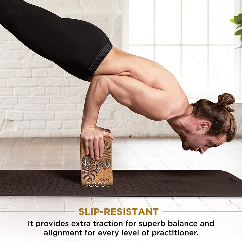 rdx-yoga-cork-block-set-kork-yogablock-22-5-x-14-5-x-10-2-cm-rutschfest image 4