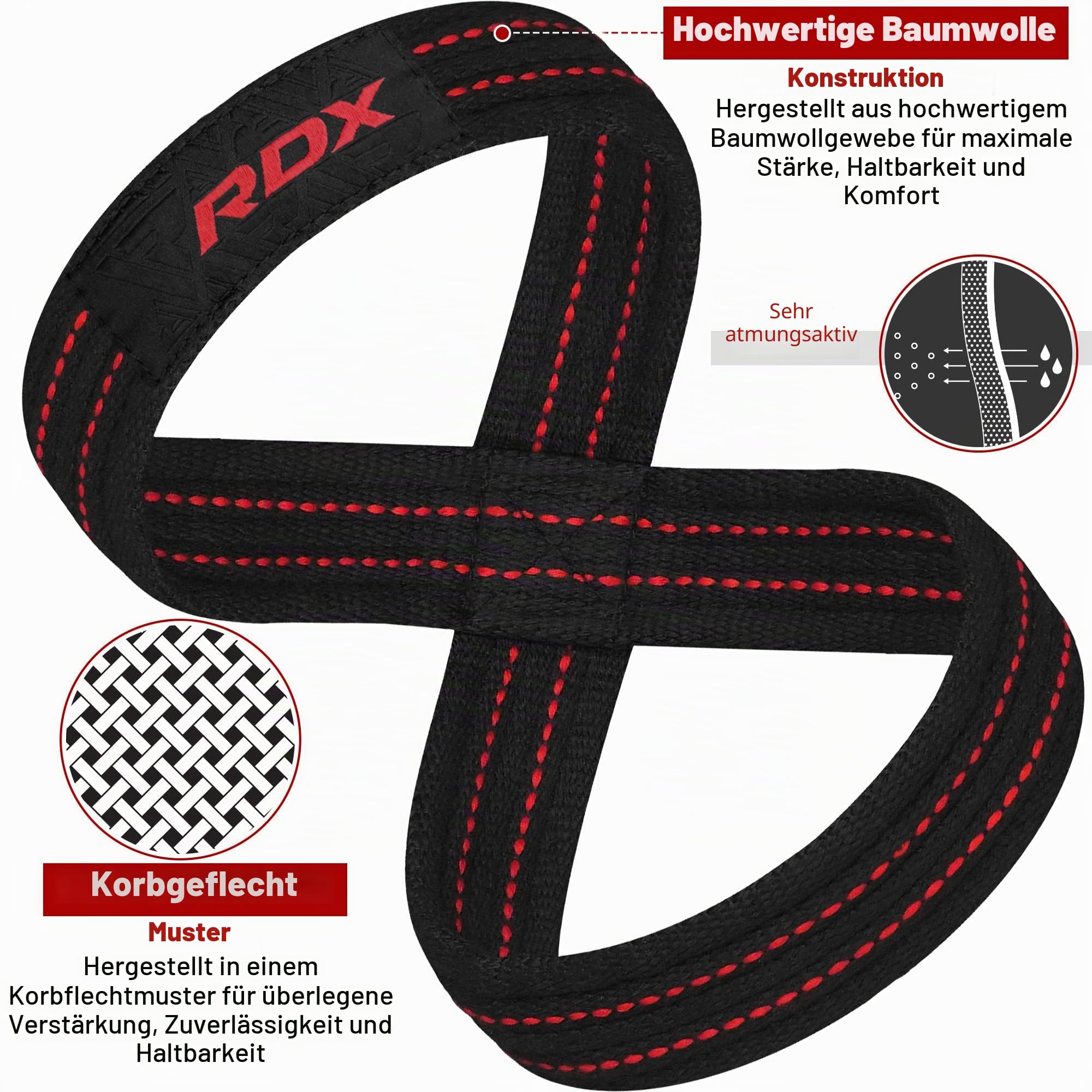 rdx-figure-8-zughilfen-krafttraining-gewichtheben-gurte image 4