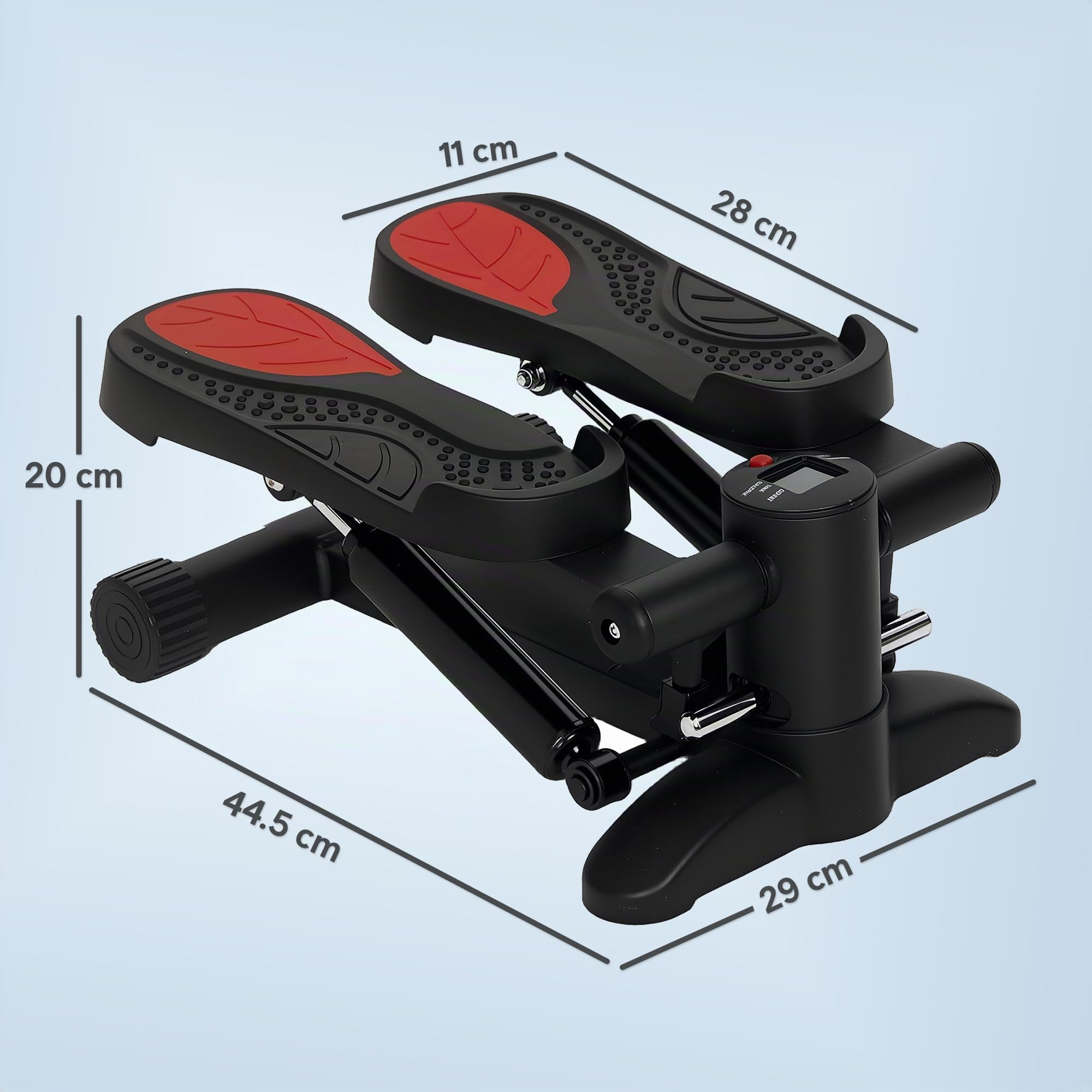sportnow-mini-stepper-hometrainer-mit-lcd-display-schwarz image 7