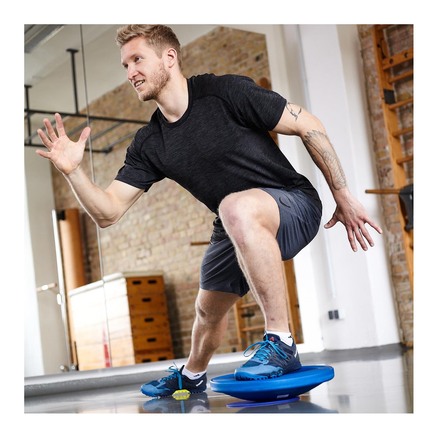 sport-thieme-therapiekreisel-set-balance-board-mit-anti-rutsch-unterlage image 6