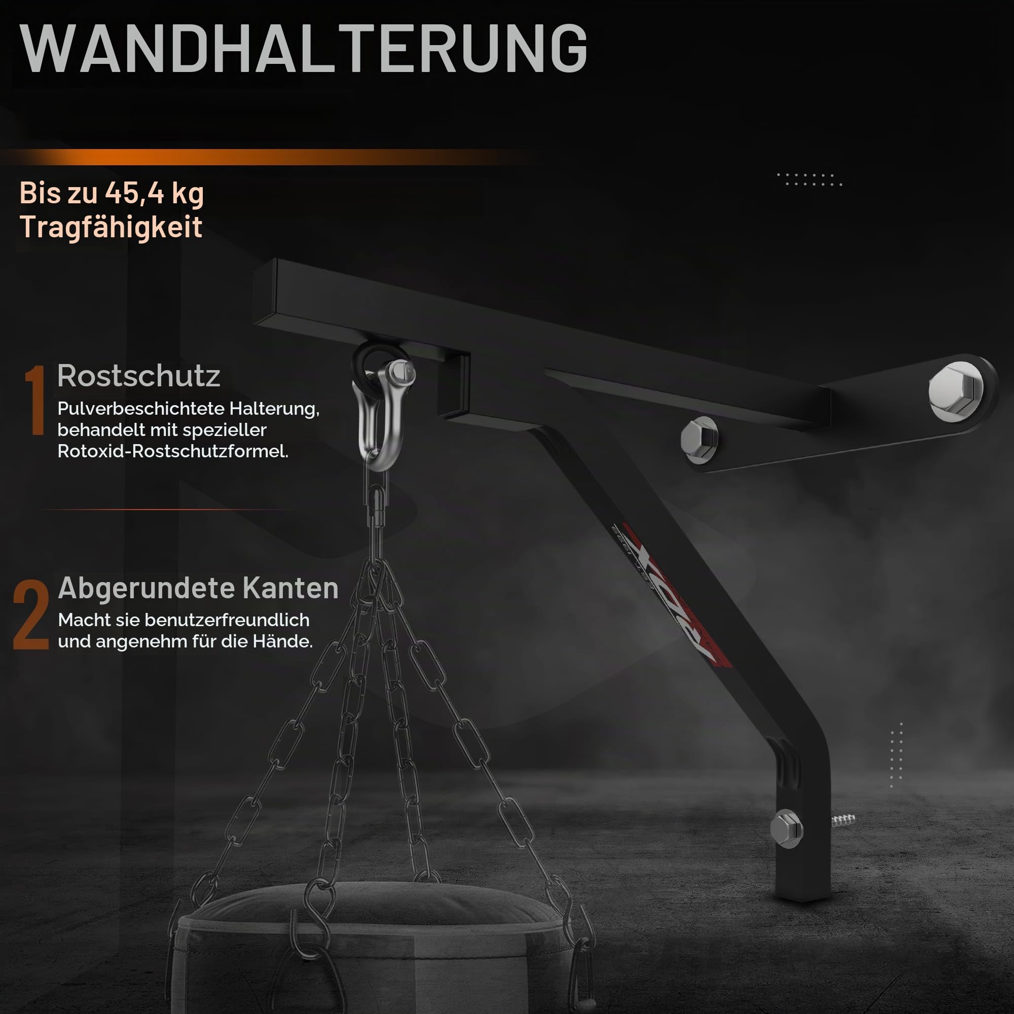 rdx-boxsack-wandhalterung-stahl-42-cm-bis-100-lbs image 4