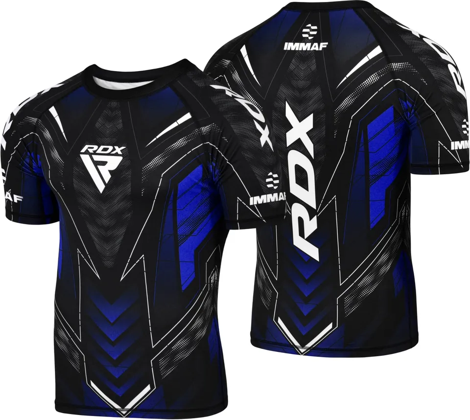 rdx-rash-guard-halbarm-immaf-compression-shirt-kampfsport image 1