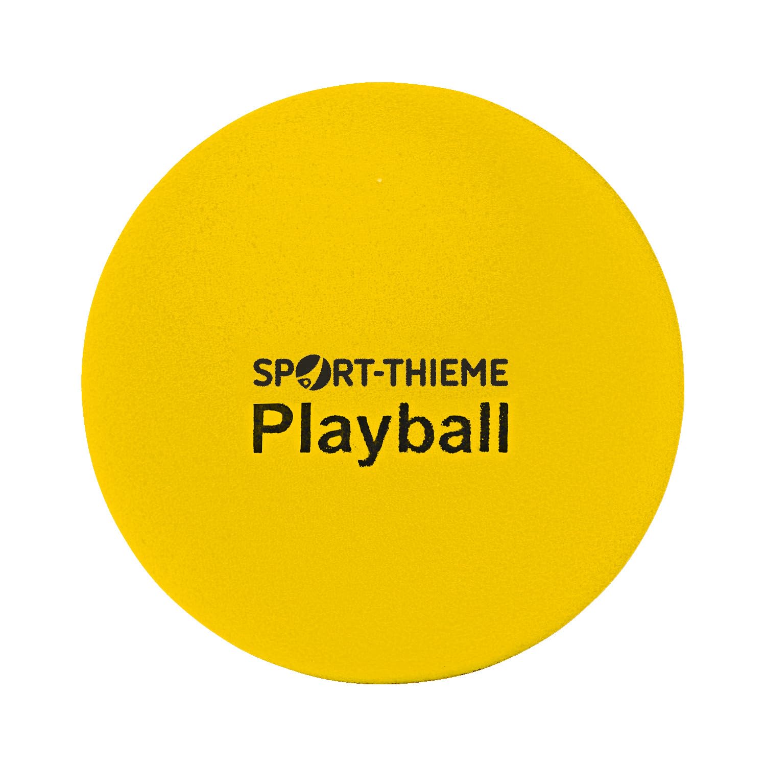 sport-thieme-playball-weichschaumball-15-cm-softball-110-g-gelb image 1