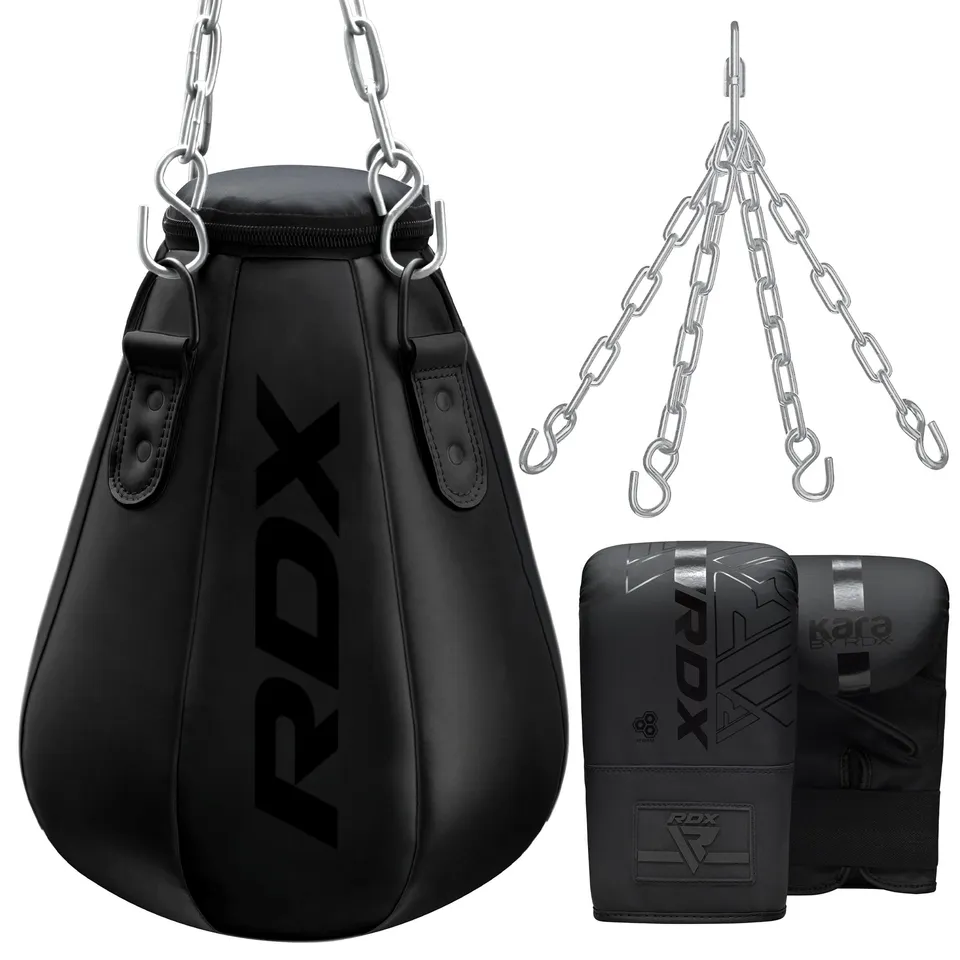 rdx-maisbirne-boxsack-50-cm-8-kg-mit-kette-und-handschuhen image 1