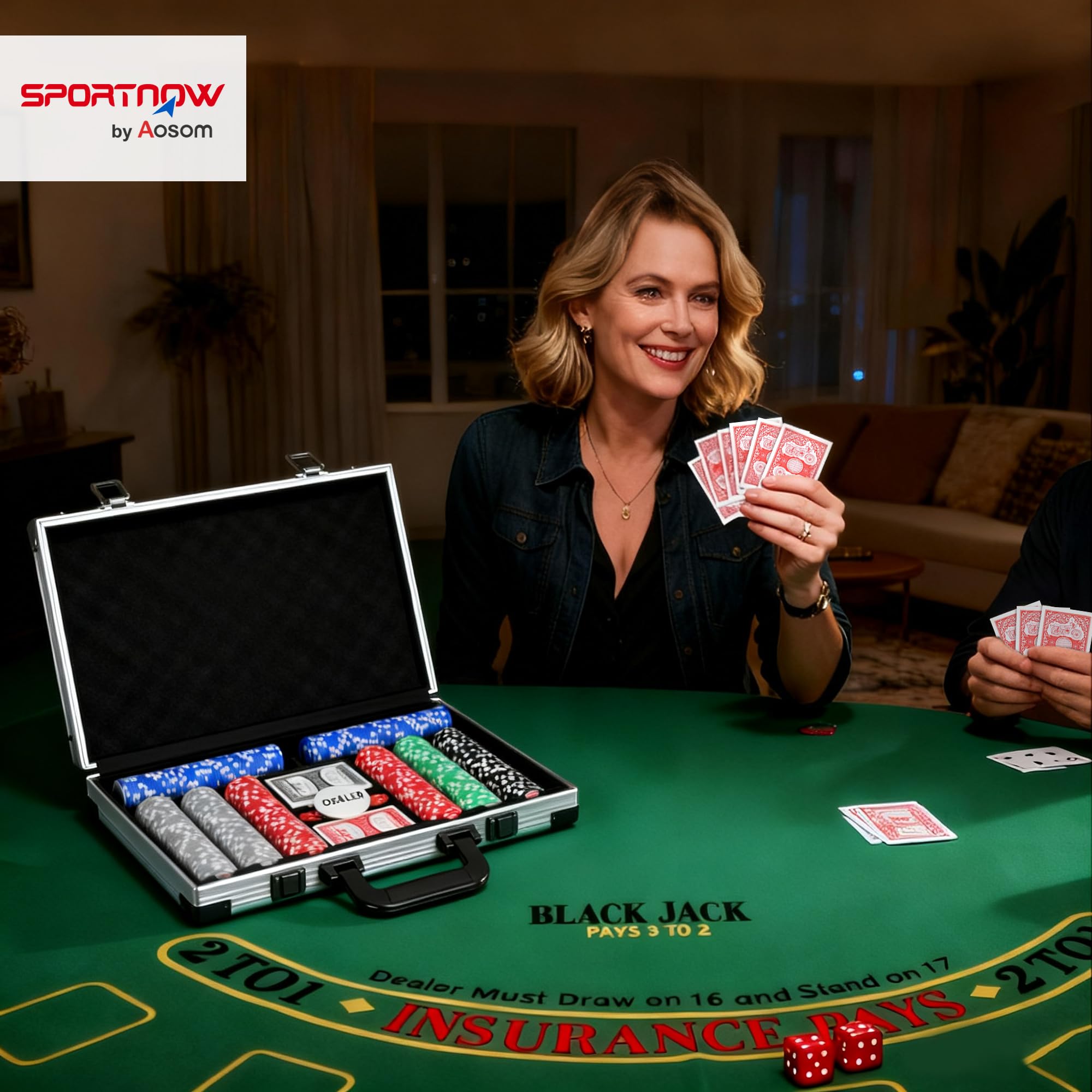 sportnow-pokerset-pokerkoffer-400-chips-11-5-g image 2