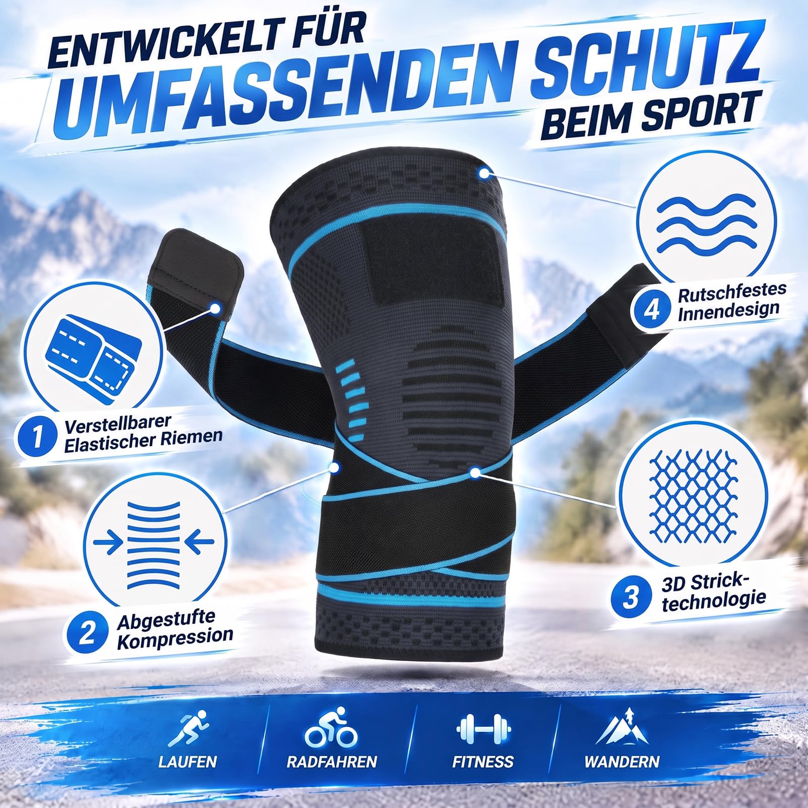 lexniush-kniebandage-mit-riemen-kompressions-kniest-tze-graublau-3xl image 2