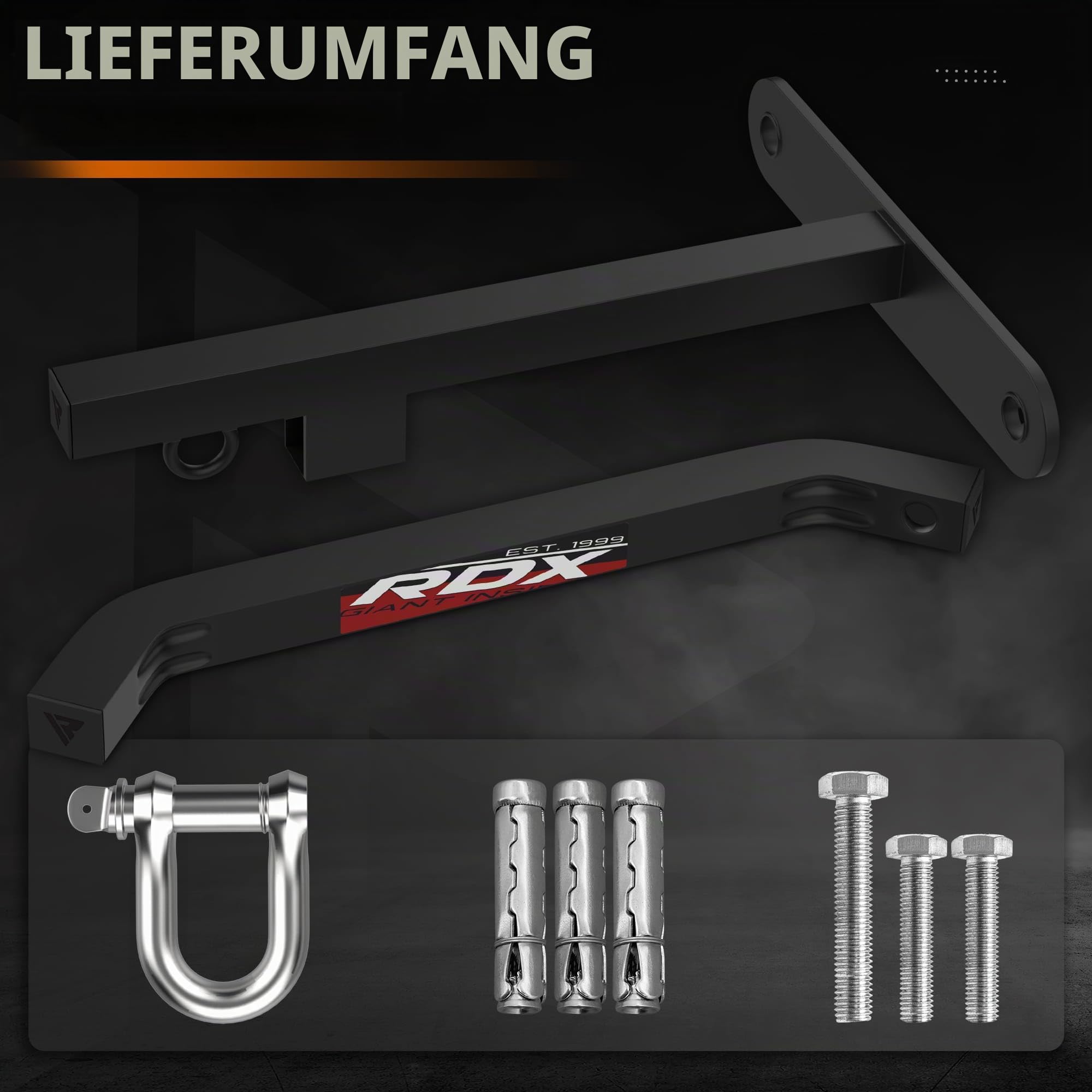 rdx-boxsack-wandhalterung-stahl-42-cm-bis-100-lbs image 2