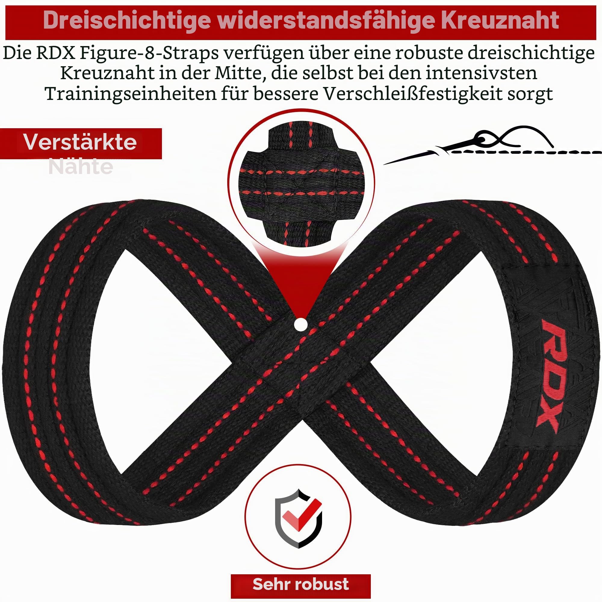 rdx-figure-8-zughilfen-krafttraining-gewichtheben-gurte image 2