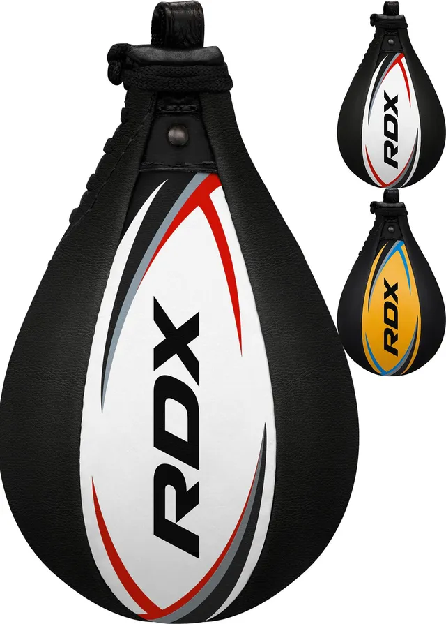 rdx-s2-boxbirne-leder-set-mit-halterung-speedball-7-inch image 1
