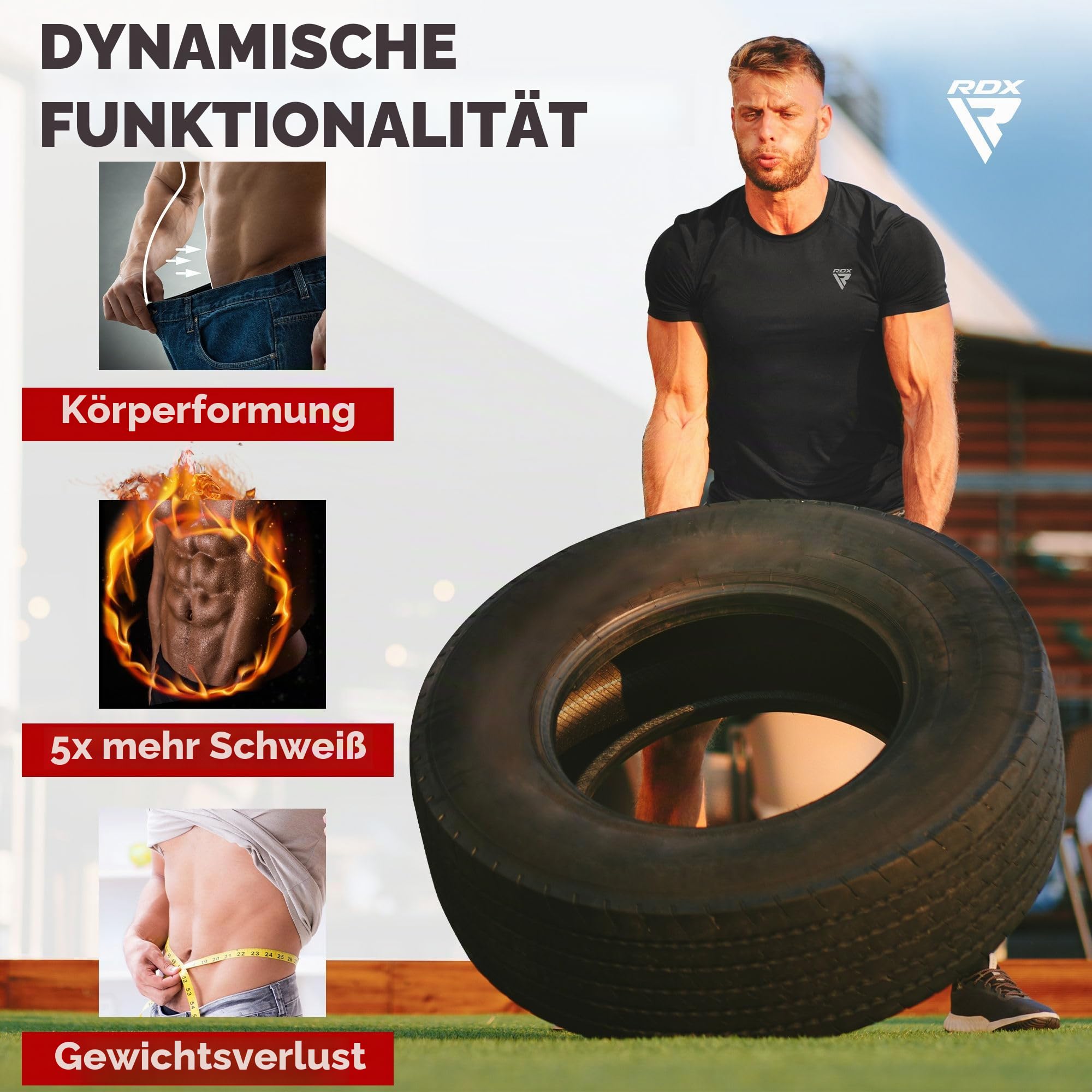rdx-sweat-sauna-t-shirt-herren-neopren-fitness-shirt image 5