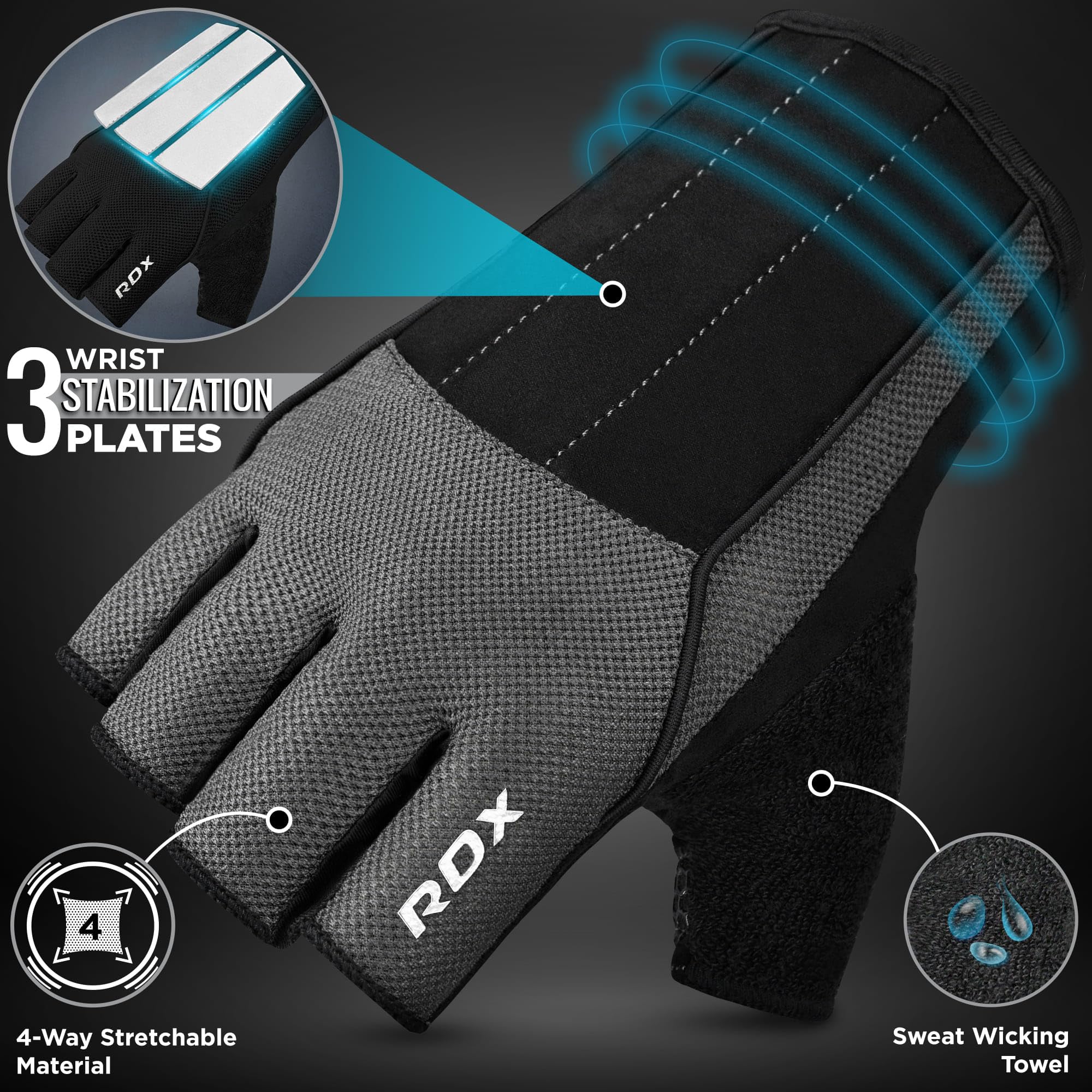 rdx-fitness-handschuhe-mit-handgelenk-st-tze-trainingshandschuhe image 2