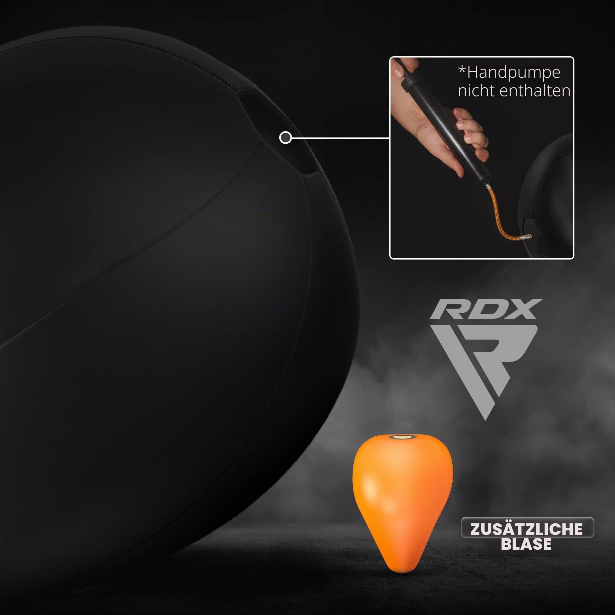 rdx-s2-boxbirne-leder-set-mit-halterung-speedball-7-inch image 6