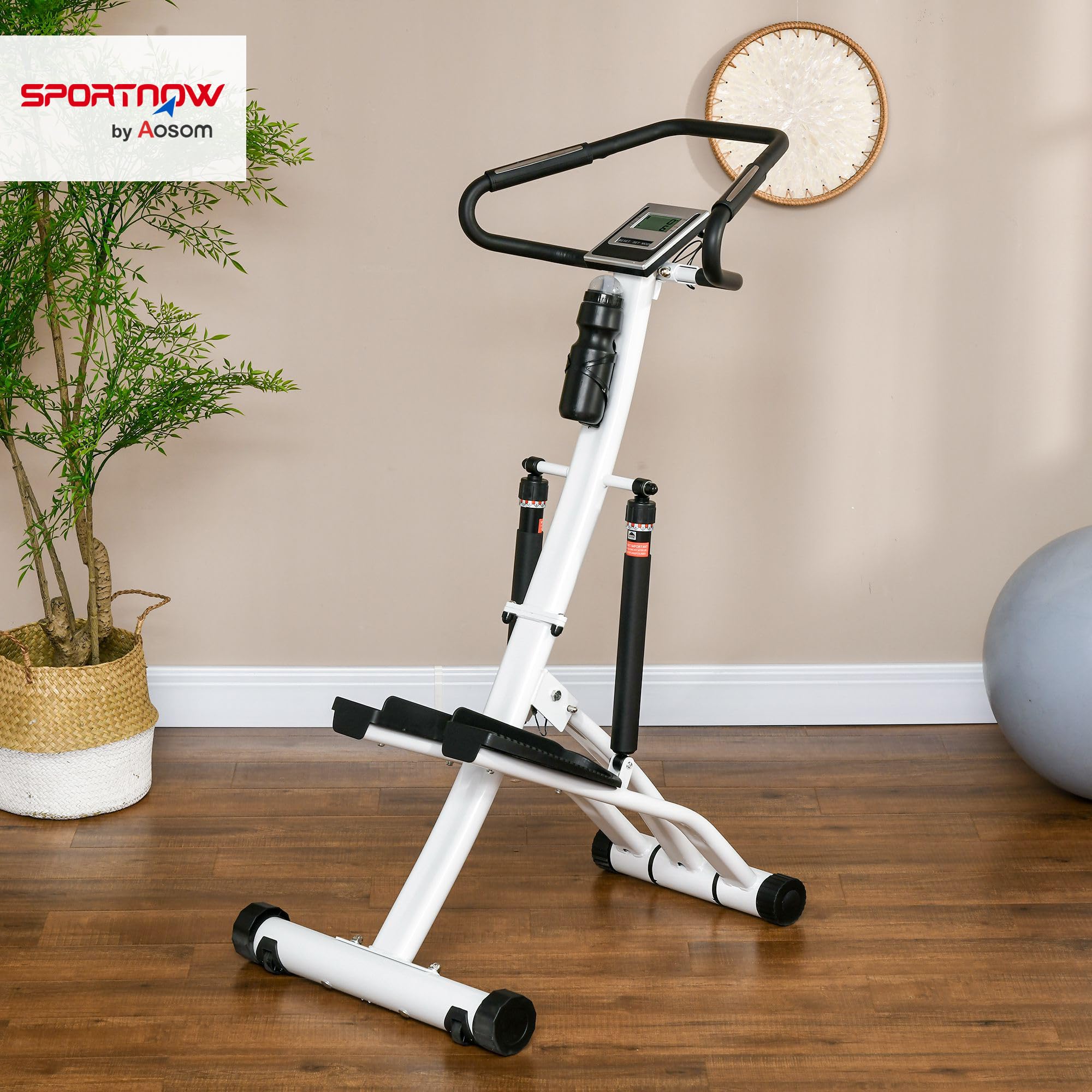 sportnow-stair-stepper-klappbar-mit-lenker-12-widerstandsstufen image 2