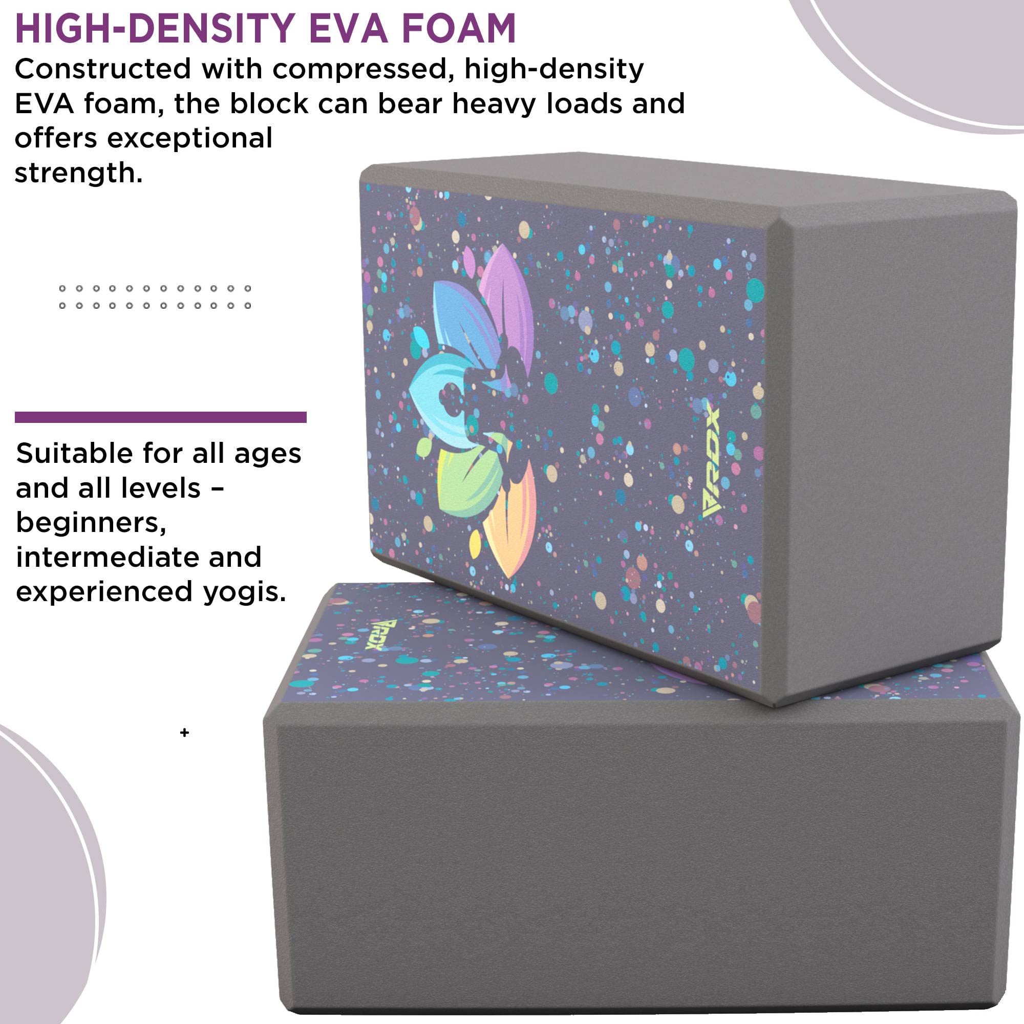 rdx-yoga-block-set-23x15x9-8-cm-high-density-eva-schaumstoff image 4