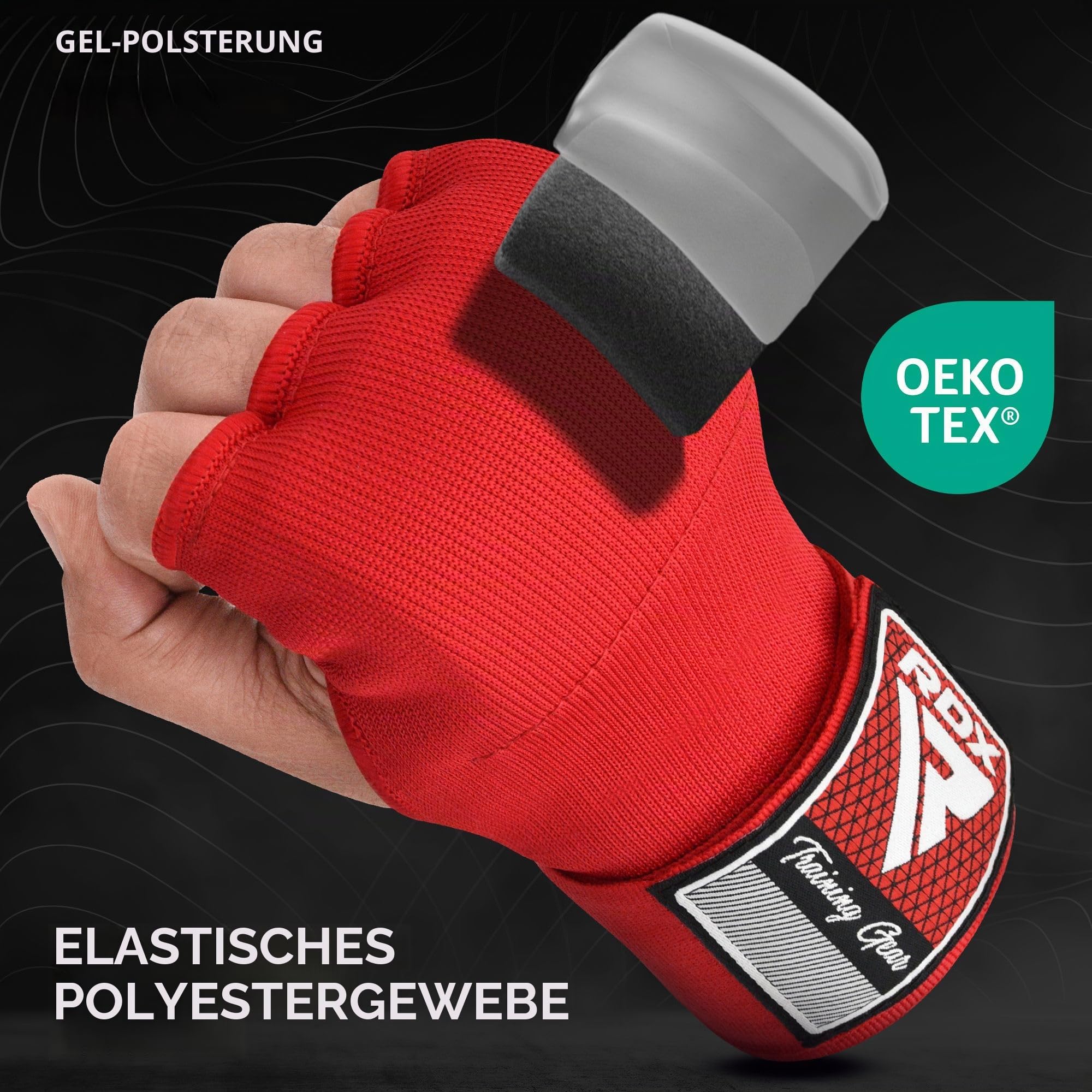rdx-is2-gel-innenhandschuhe-boxen-mma-100-cm-bandage-quick-wraps image 2