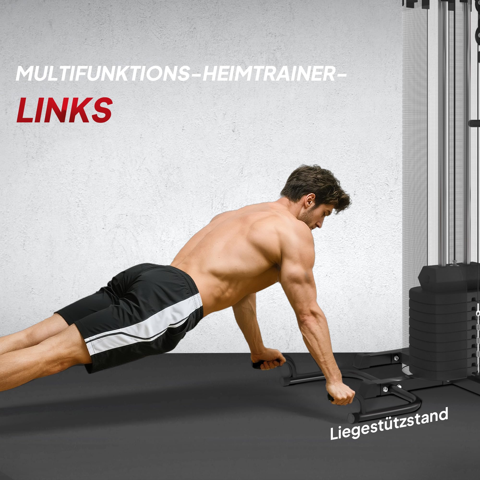 sportnow-kraftstation-65kg-multifunktions-home-gym-mit-butterfly-und-latzug image 5