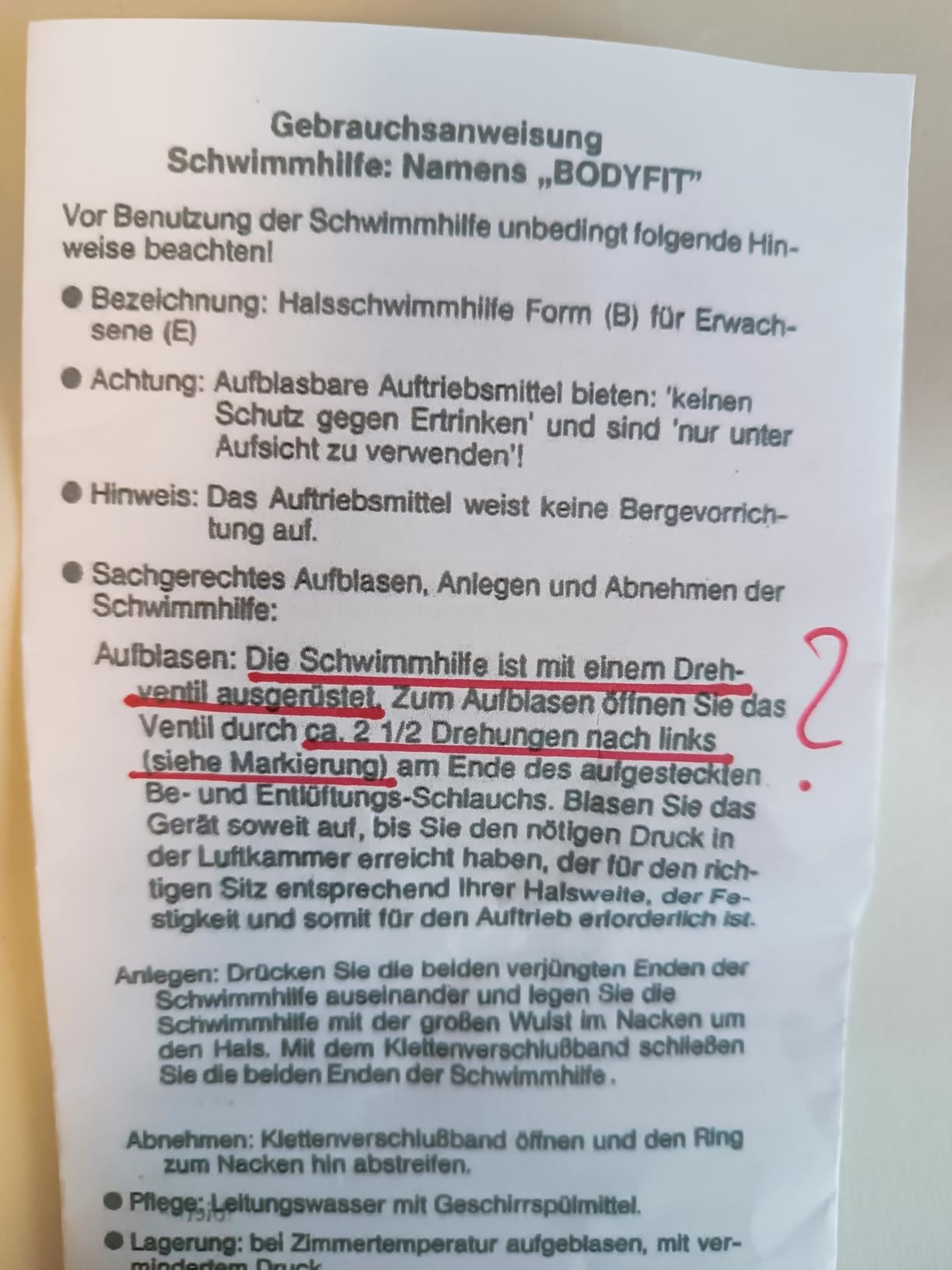 Bequem beim Joggen im Wasser