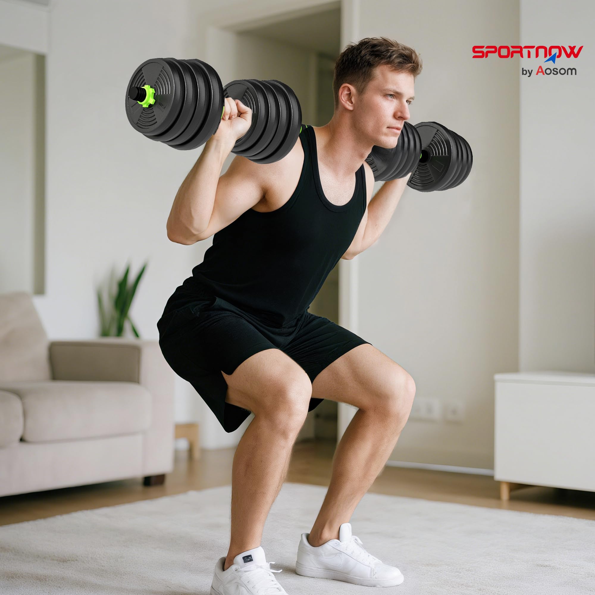 sportnow-3-in-1-hantelset-verstellbar-30-kg image 2