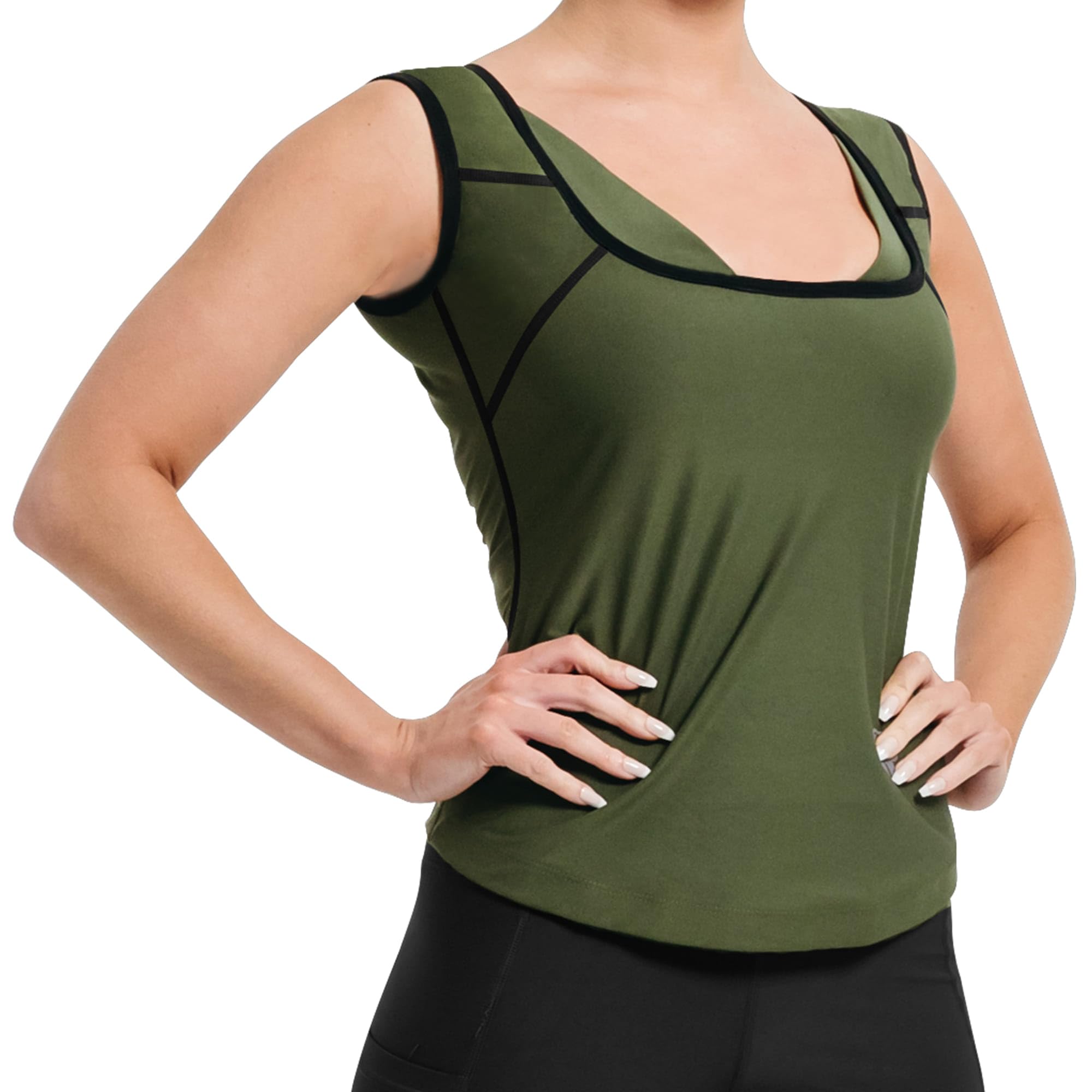 rdx-damen-sauna-weste-sauna-shirt-schwitzanzug-body-shaper image 7
