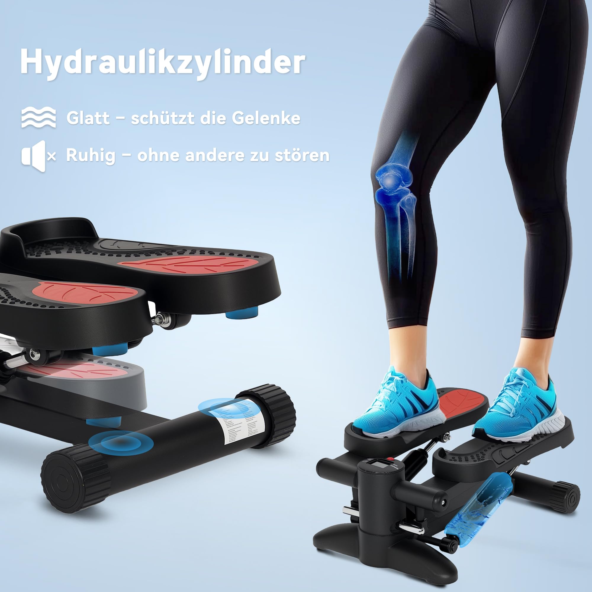 sportnow-mini-stepper-hometrainer-mit-lcd-display-schwarz image 4