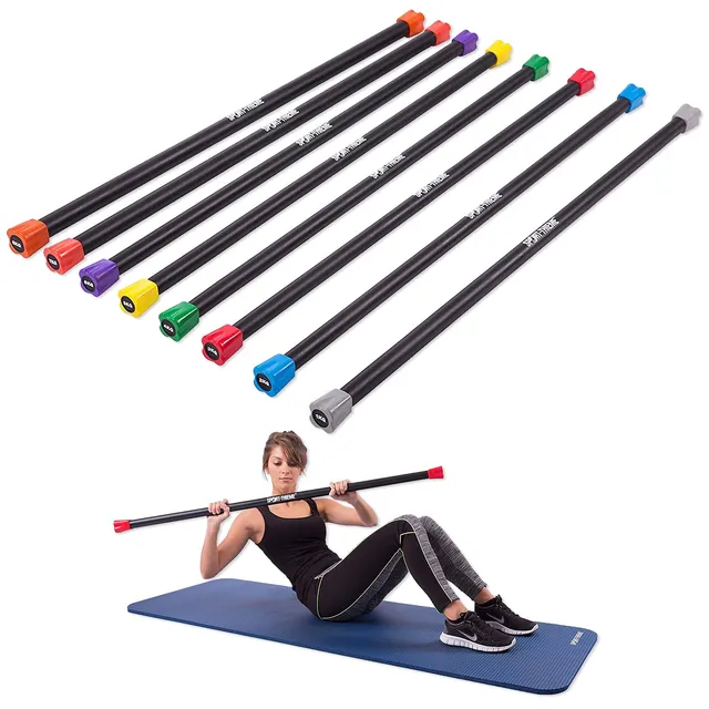sport-thieme-gewichtsstab-steel-122-cm-aerobic-weighted-bar image 1