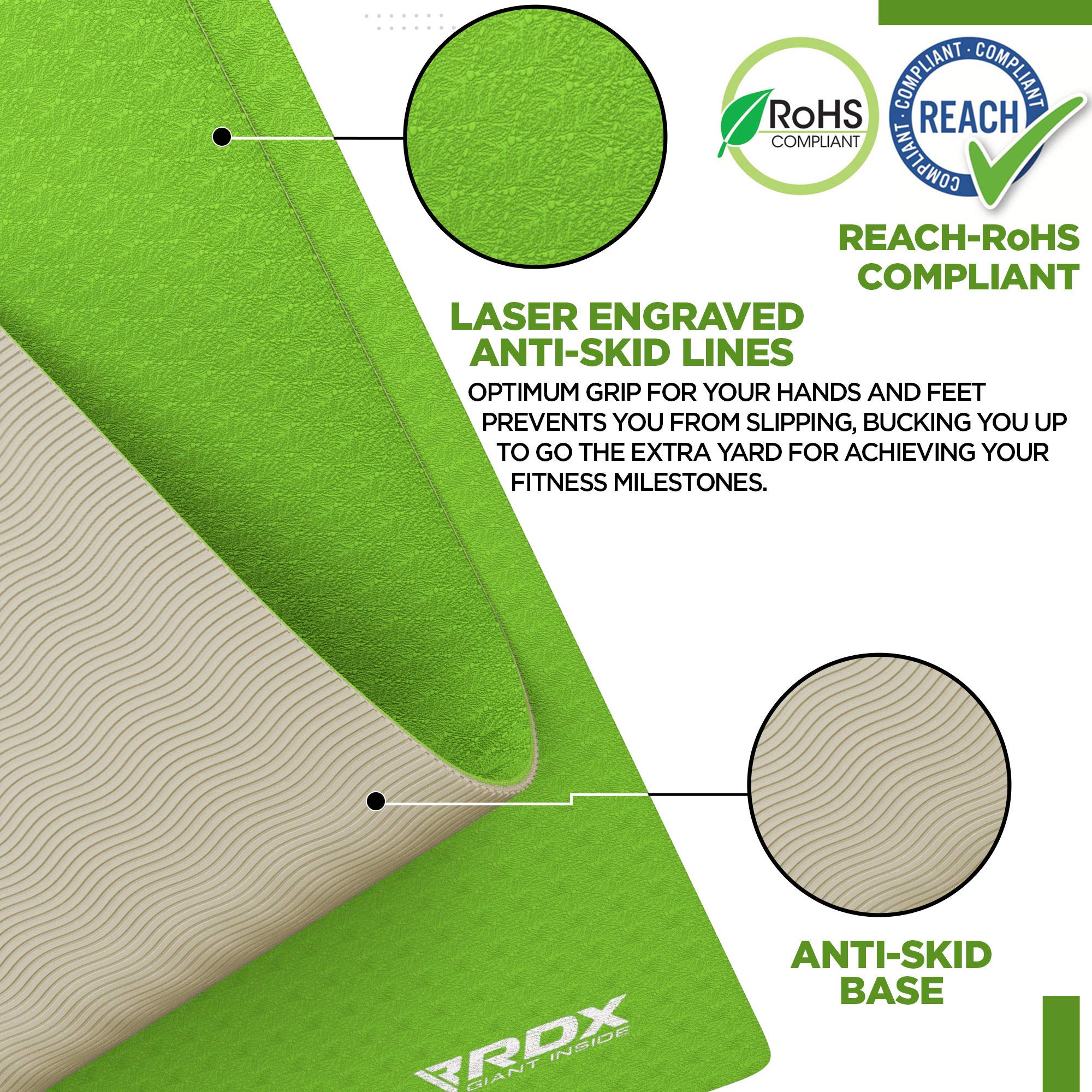 rdx-yogamatte-183x61x0-6-cm-tpe-6-mm-gymnastikmatte-rutschfest-mit-tasche-2 image 2
