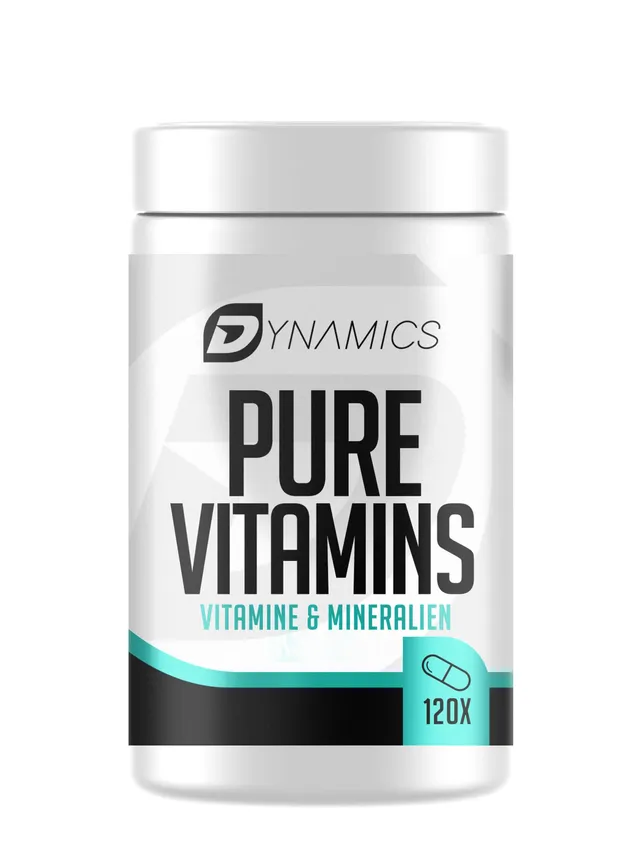 dynamics-pure-vitamins-multivitamin-hochdosiert-120-tabletten-vegan image 1