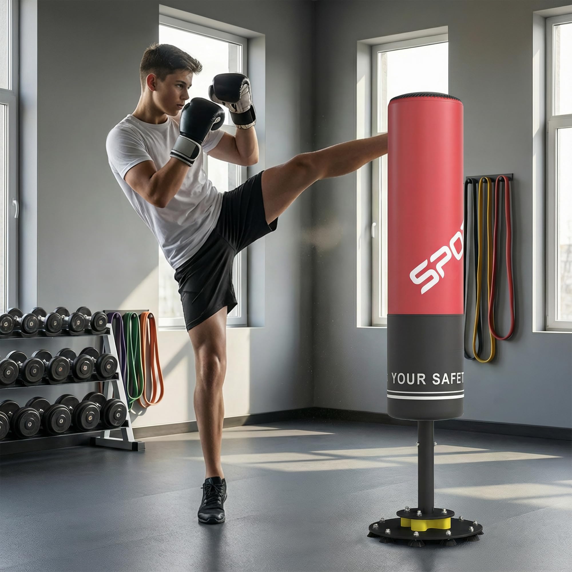 sportnow-boxsack-freistehend-135-cm-mit-10-saugn-pfen image 8