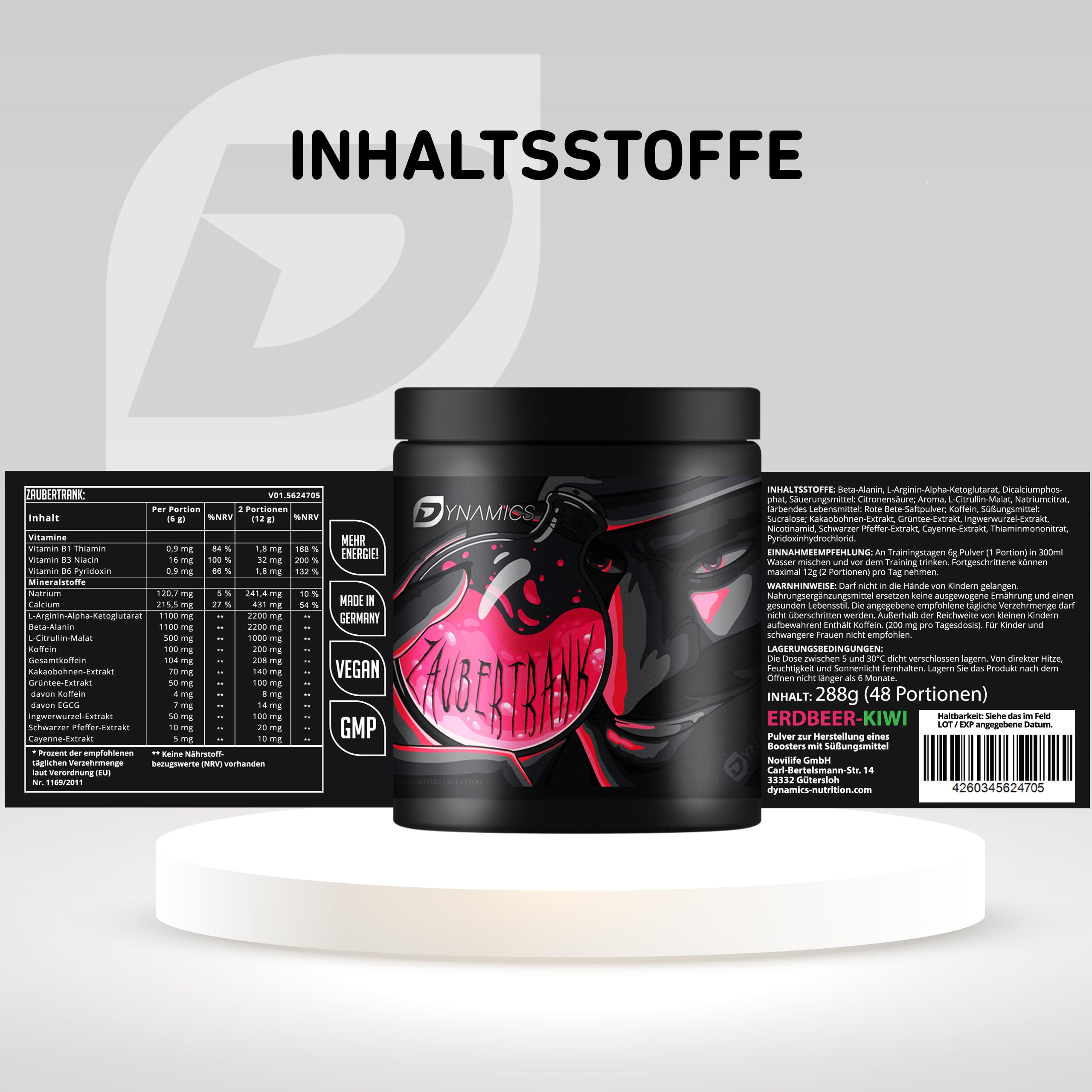 dynamics-zaubertrank-pre-workout-booster-288g-erdbeere-kiwi image 4