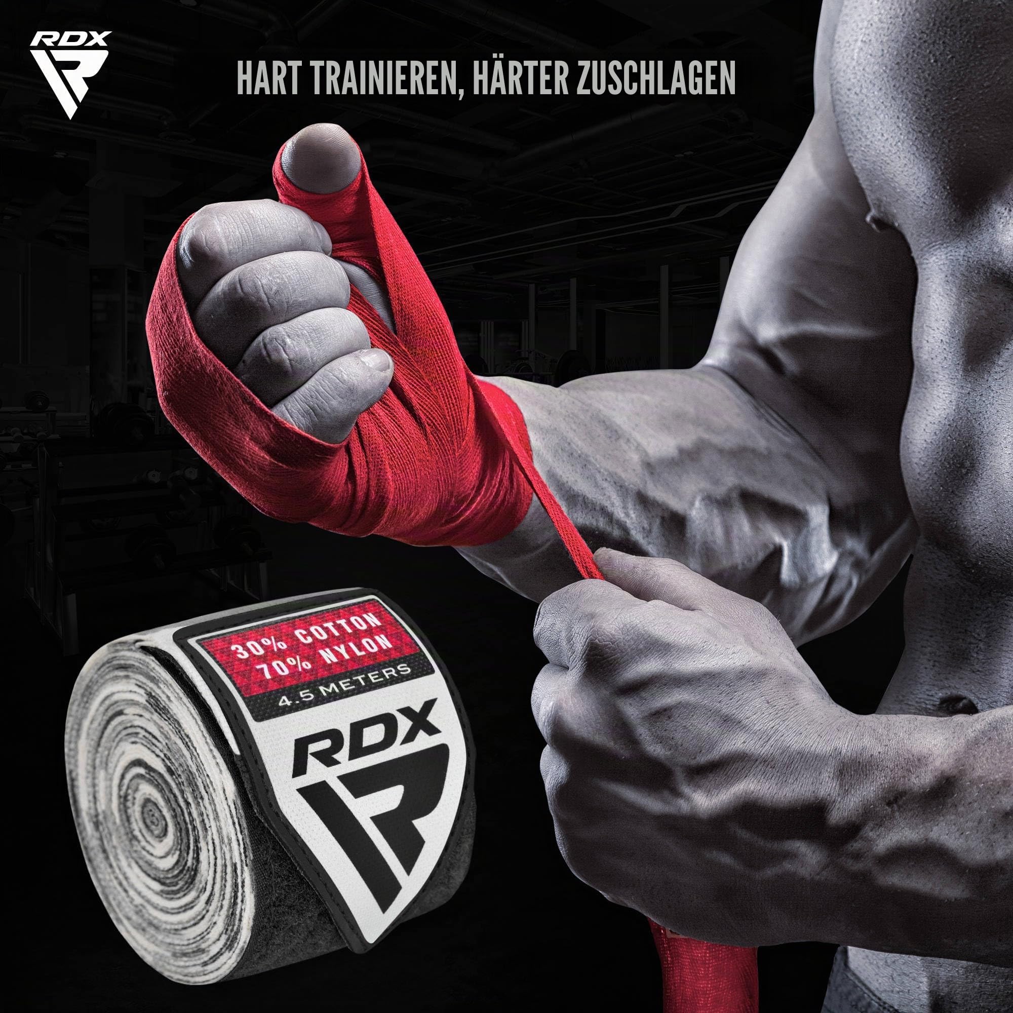 rdx-boxbandagen-4-5-m-profi-elastische-hand-wraps-baumwolle image 7