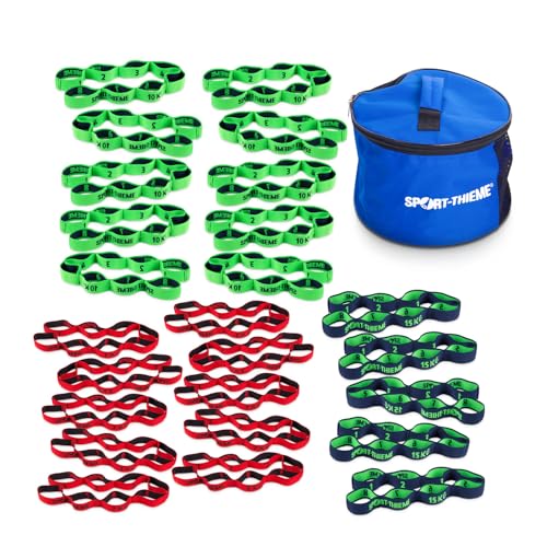 sport-thieme-aqua-elastikb-nder-set-8-schlaufen-f-r-aquafitness-und-gruppentrain image 2