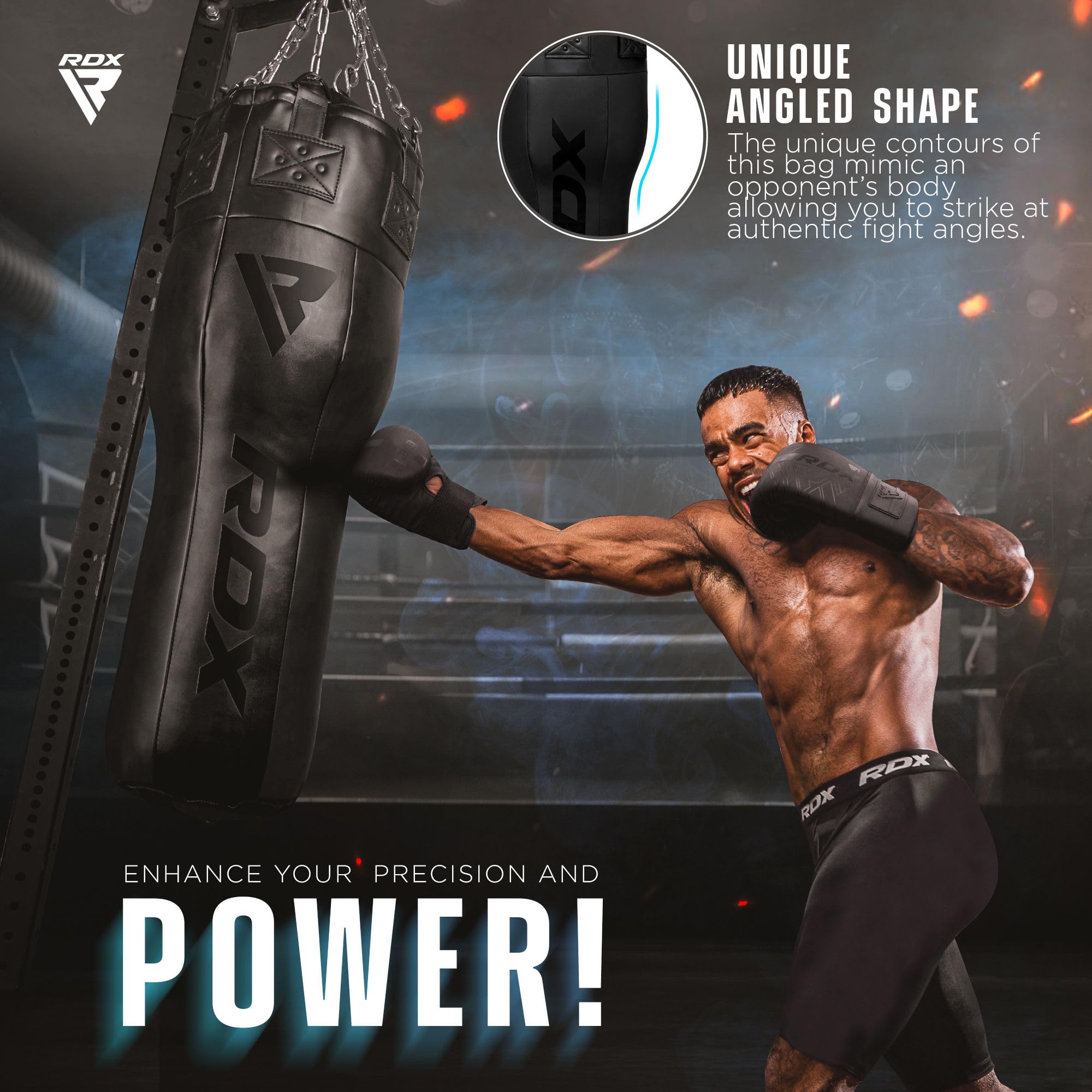 rdx-uppercut-boxsack-h-ngend-108-cm-22-kg-maya-hide-leder image 3