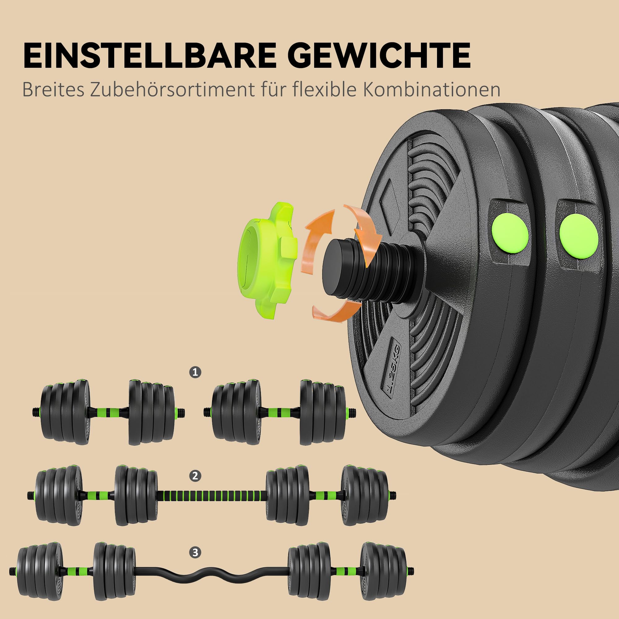 sportnow-3-in-1-hantelset-verstellbar-30-kg image 5