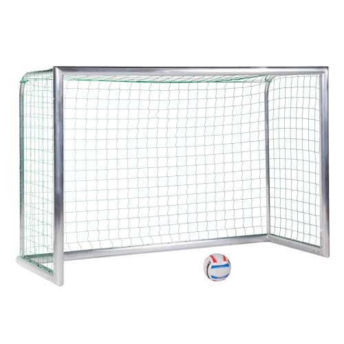 sport-thieme-mini-fu-balltor-professional-kompakt-alu-naturblank image 8