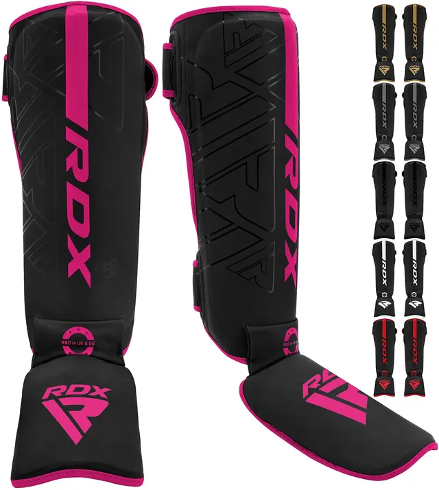 rdx-kara-schienbeinschoner-maya-hide-leder-muay-thai-kickbox-schutz image 1