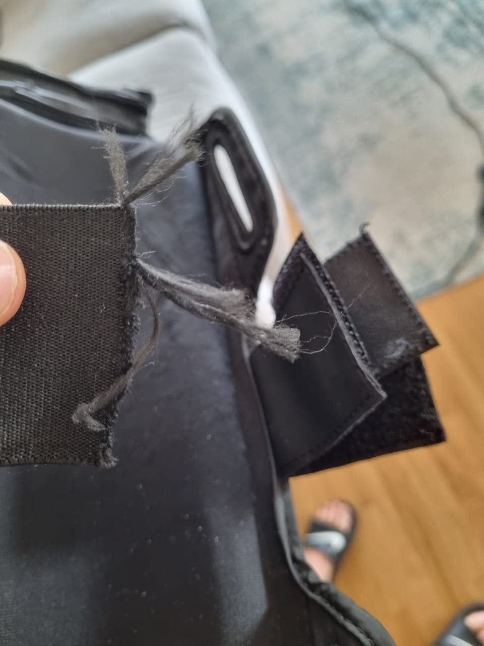 Schutz top, Schwitzen stark