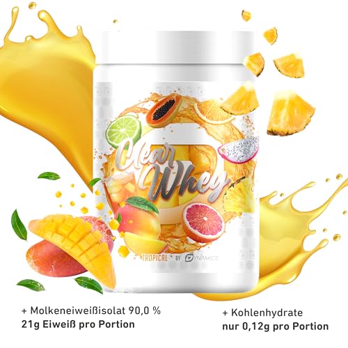 dynamics-clear-whey-isolate-proteinpulver-500g-tropical image 8
