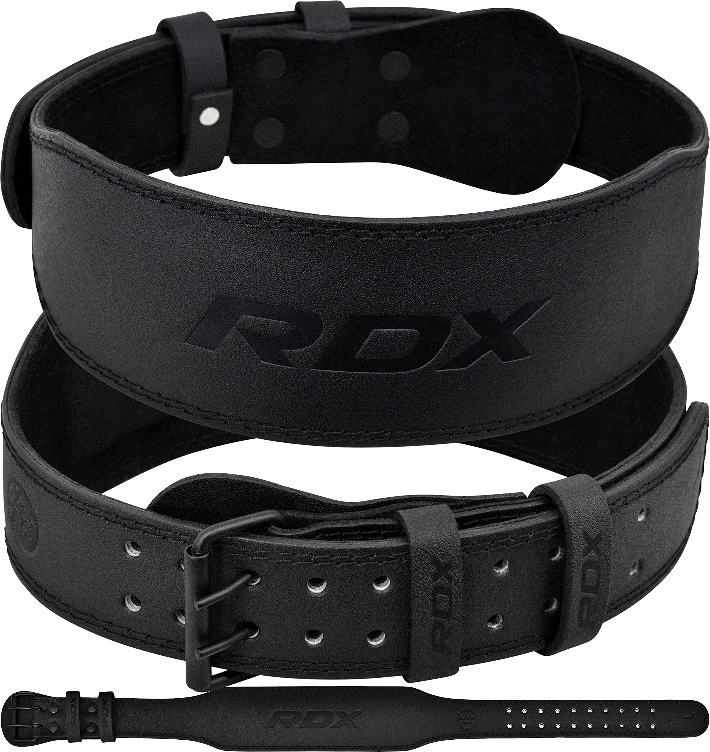 rdx-gewichtheberg-rtel-leder-4-und-6-10-verstellbare-l-cher-doppelzackenschnalle image 8