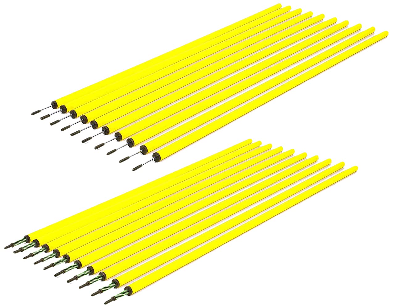 sport-thieme-slalomstangen-set-10er-slalomstangen-mit-metallspitze image 2