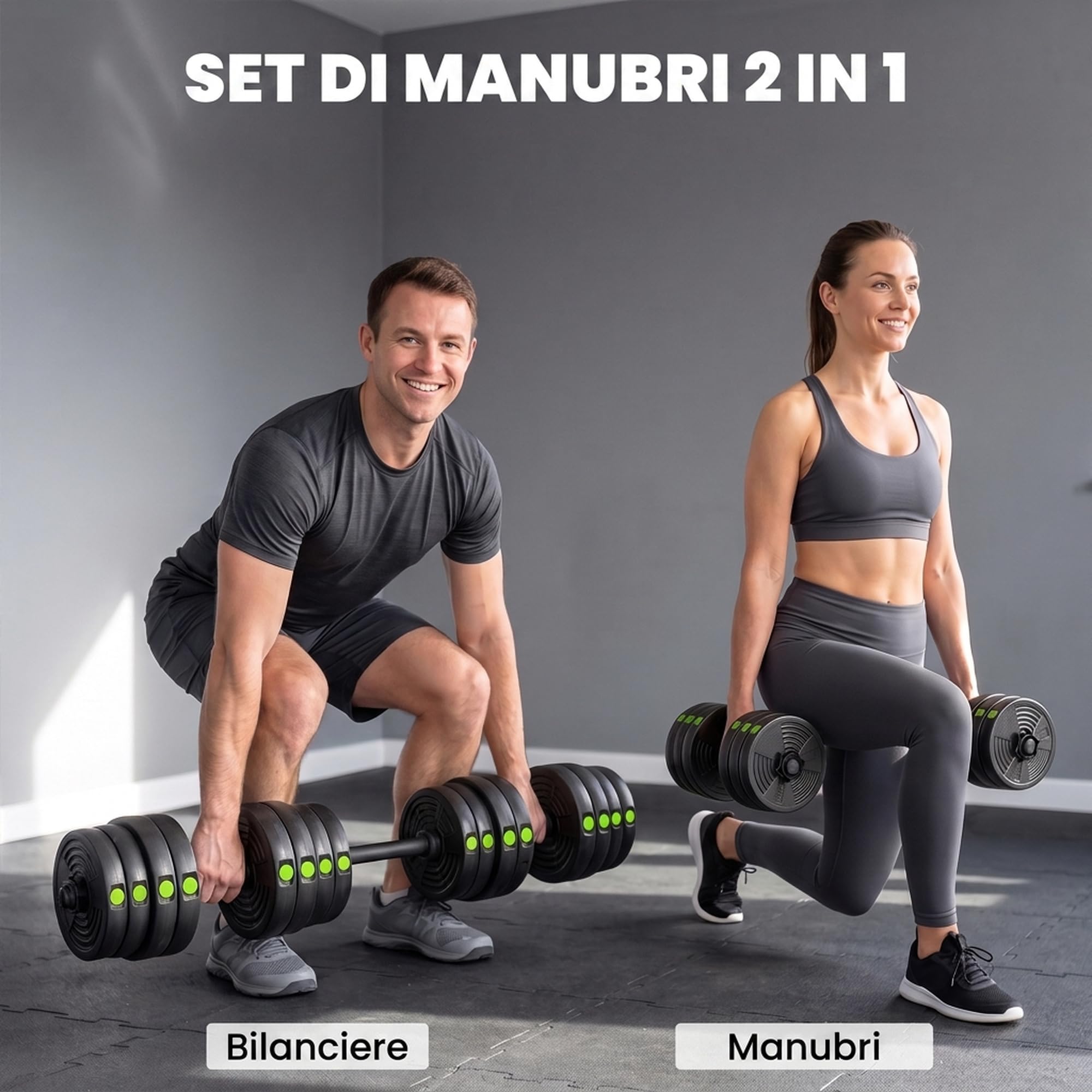 sportnow-2-in-1-hantel-set-verstellbar-30-kg-kurzhantel-und-langhantel image 3