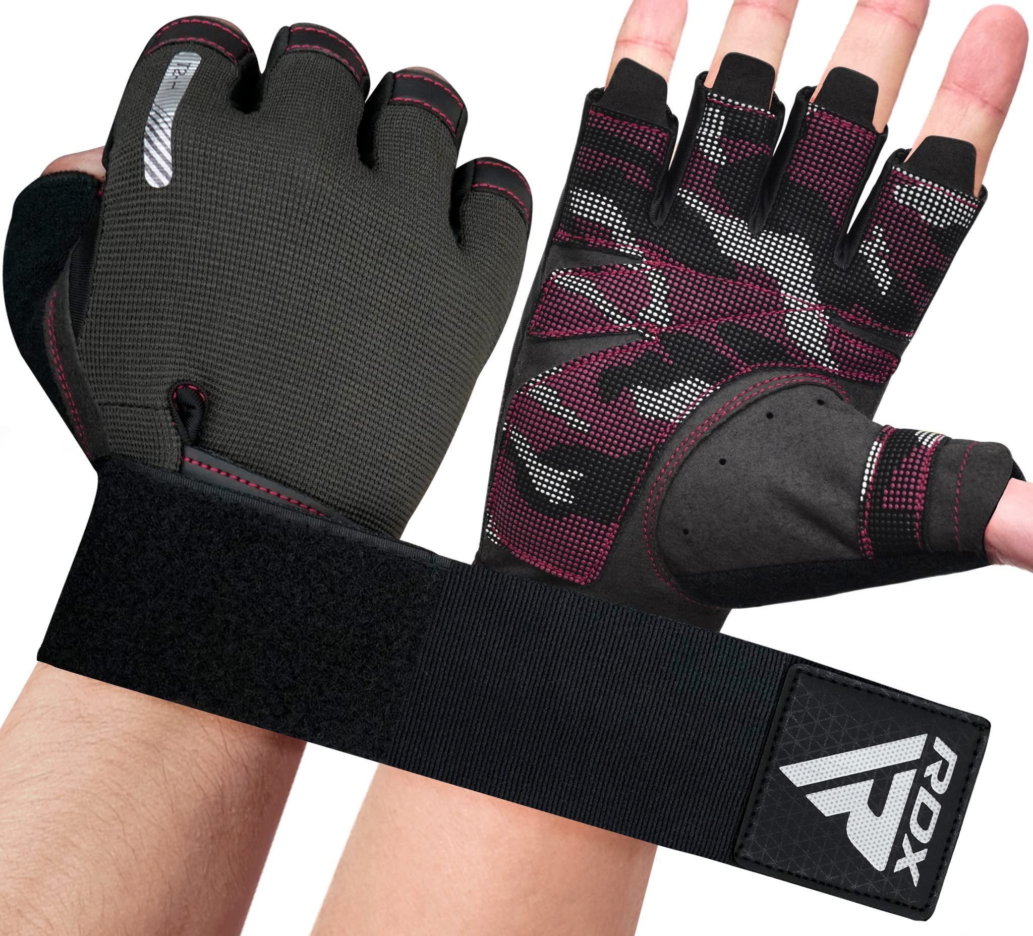 rdx-gewichtheberhandschuhe-mit-handgelenkbandage-fitness-handschuhe image 1