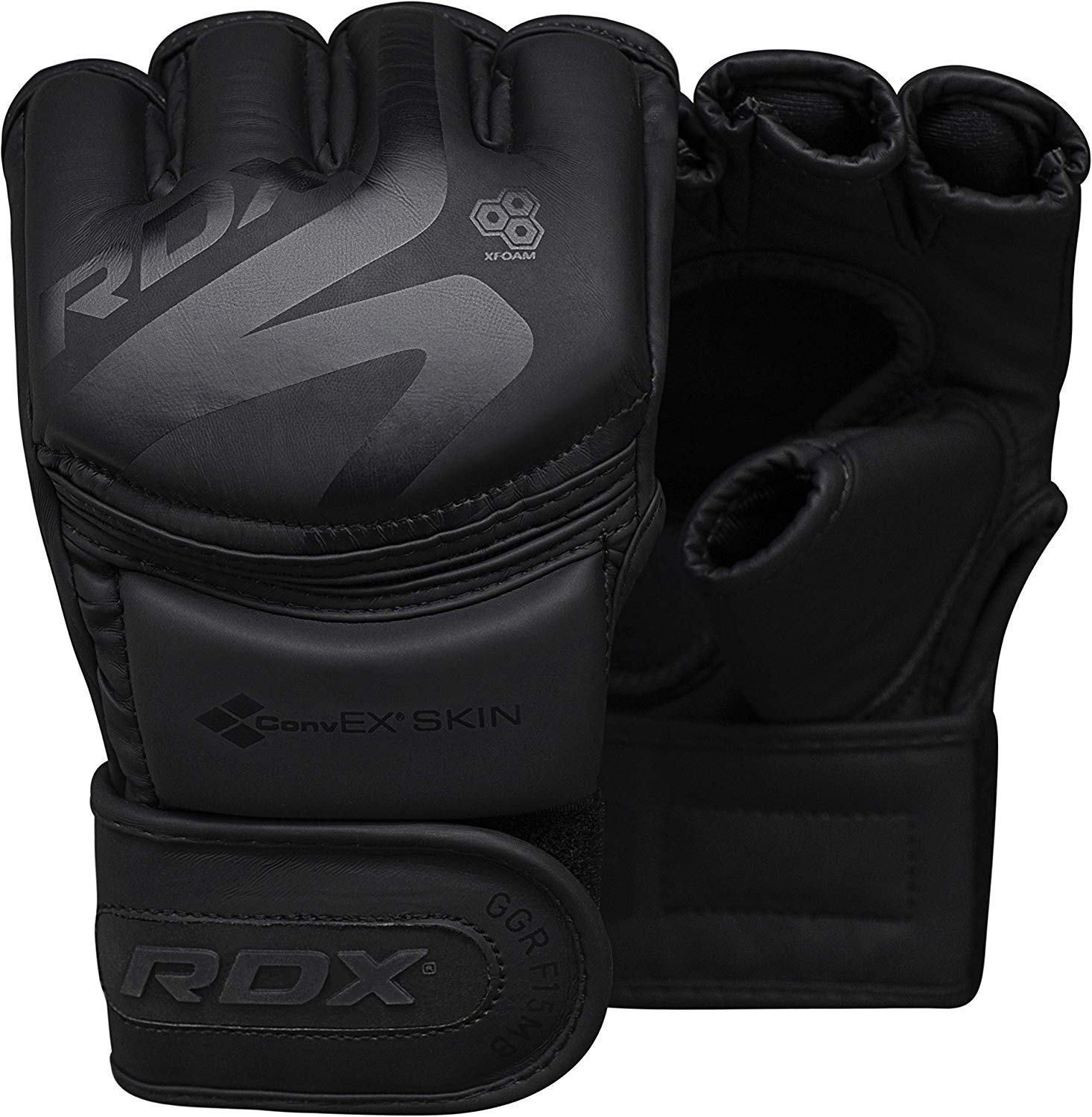 rdx-f15-noir-mma-handschuhe-grappling-gloves-sparring image 1